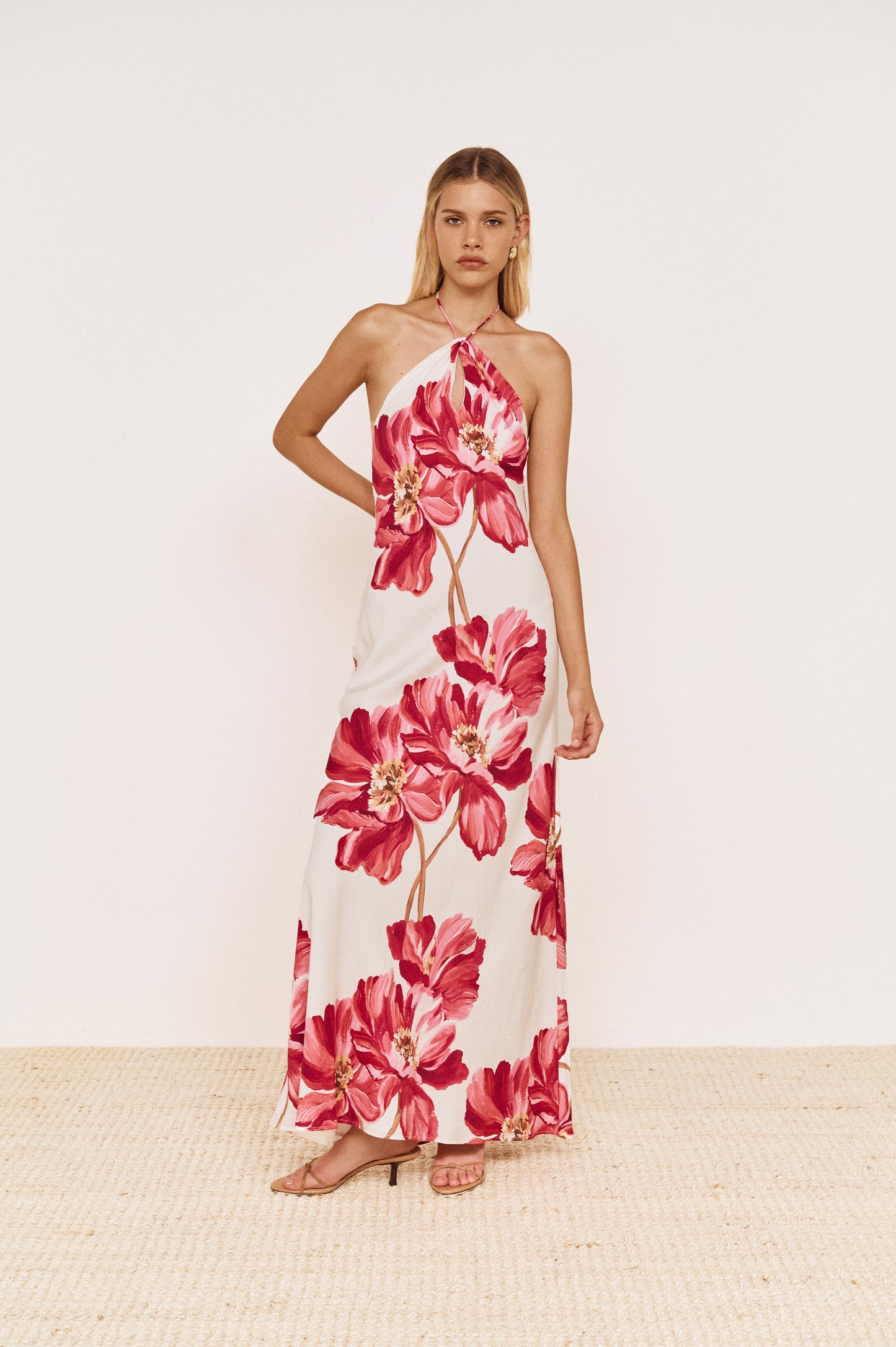 Pre order OCT - Chloe Bias Maxi Dress - Floral
