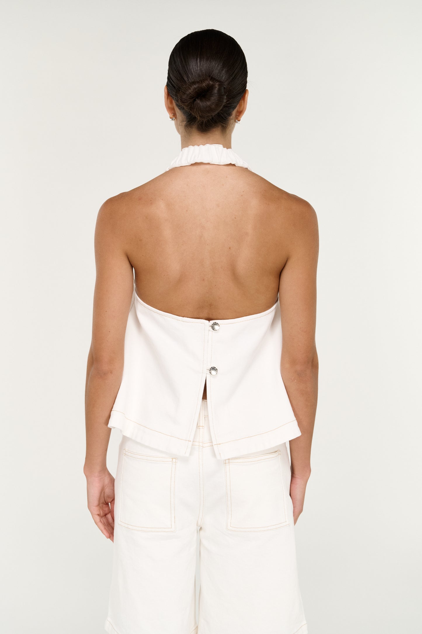Pre Order SEPTEMBER - Nyra Denim Halter Top