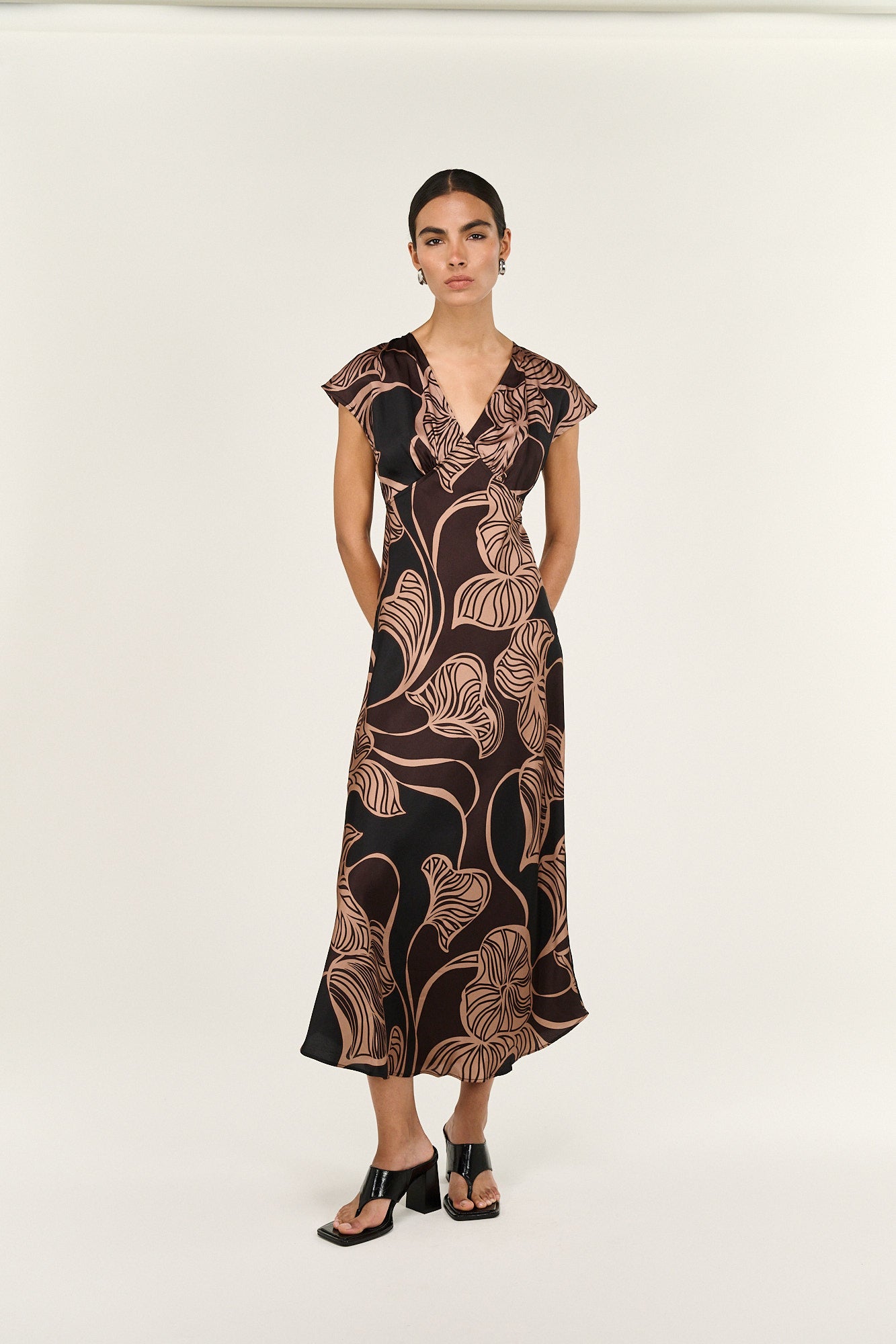 Pre Order - APRIL - Ulla Bias Maxi Dress