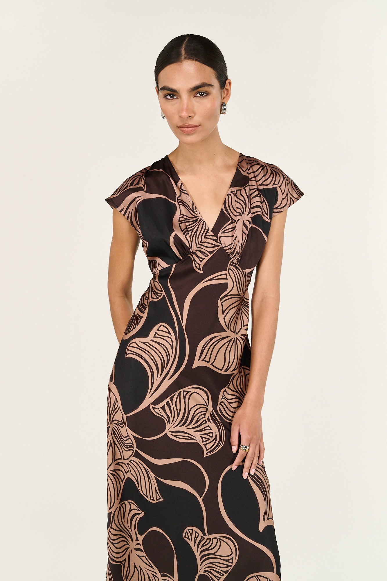 Pre Order - APRIL - Ulla Bias Maxi Dress