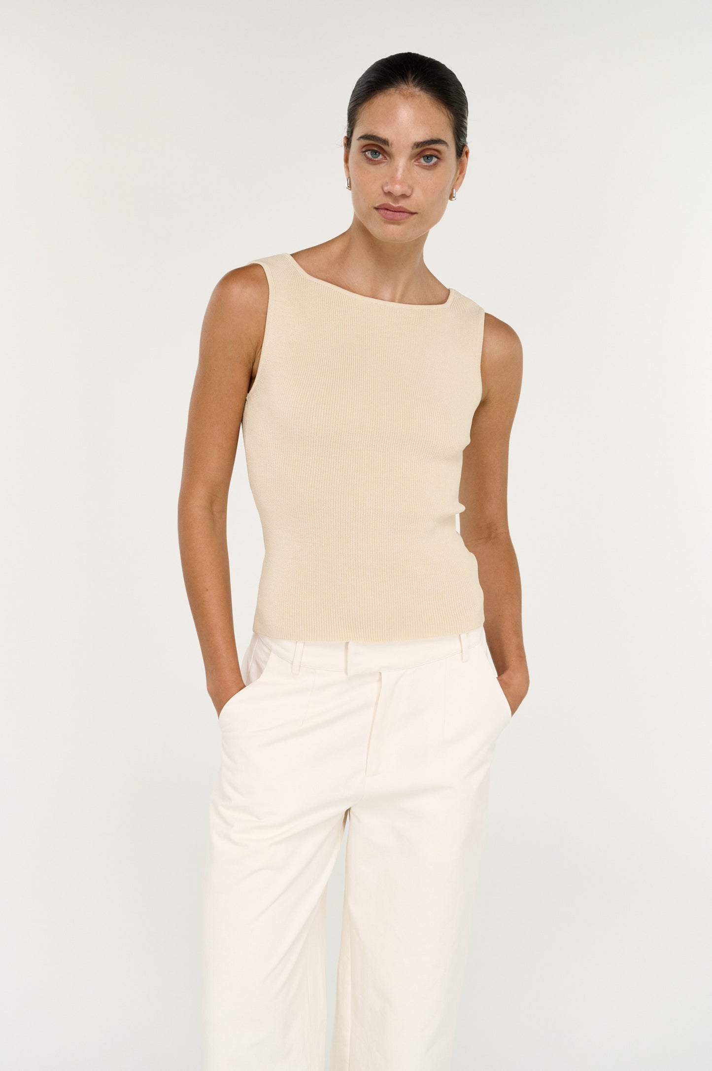 Pre Order SEPTEMBER - Moda Reversable Knit Tank