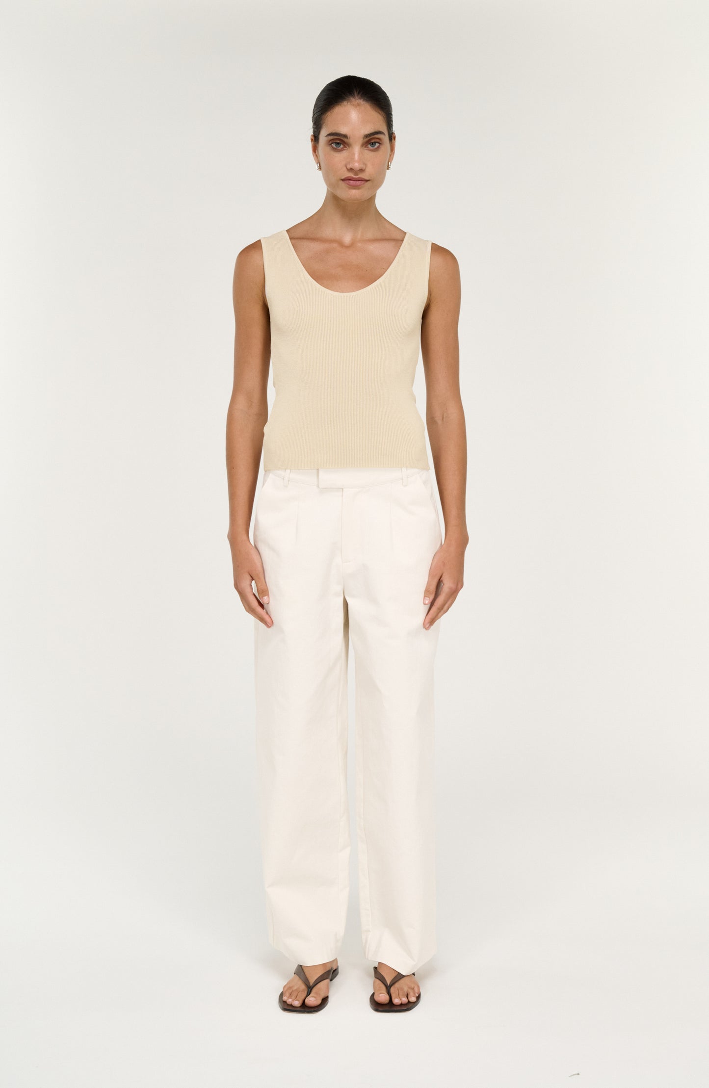 Pre Order SEPTEMBER - Moda Reversable Knit Tank