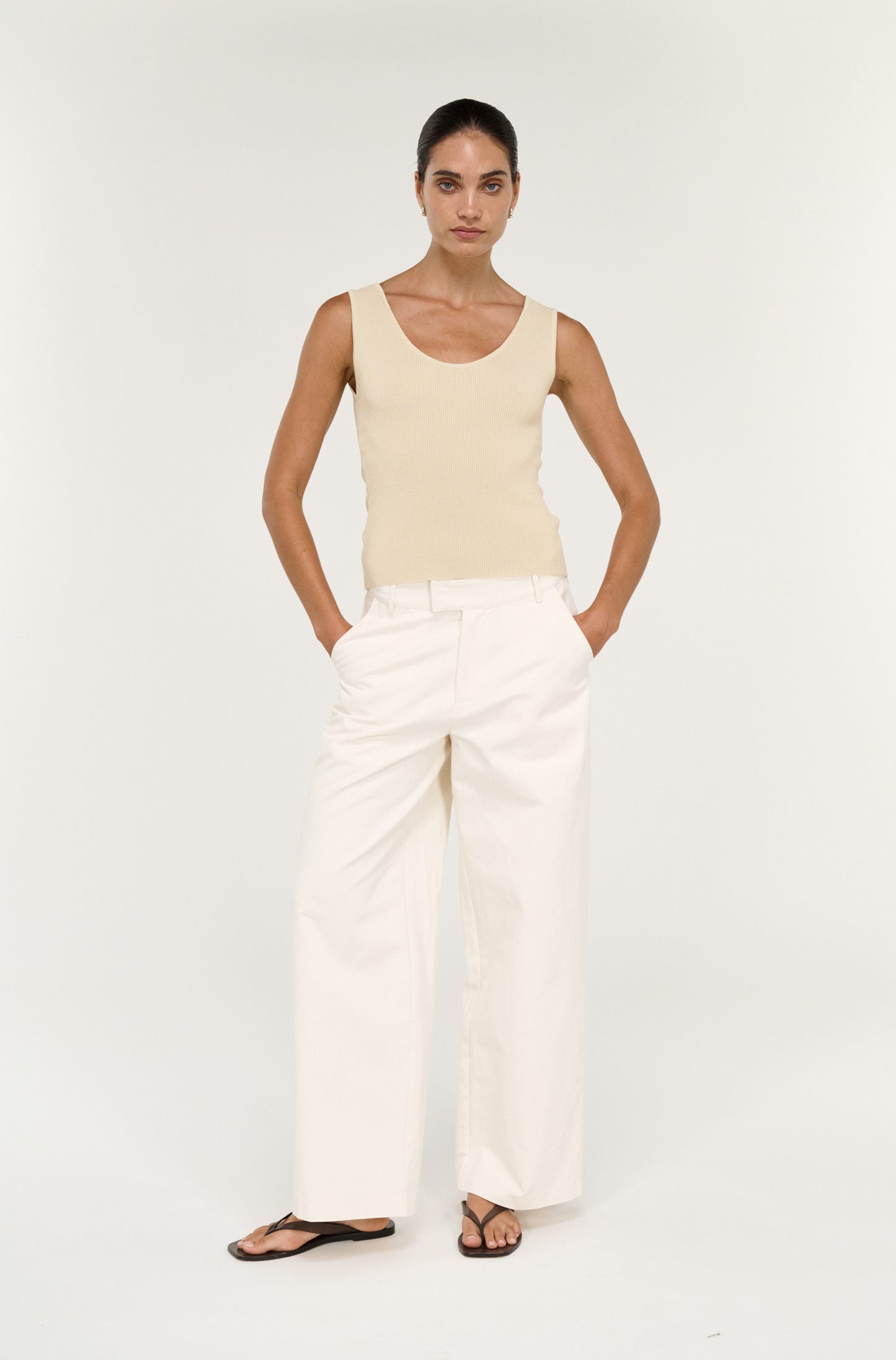Pre Order SEPTEMBER - Moda Reversable Knit Tank