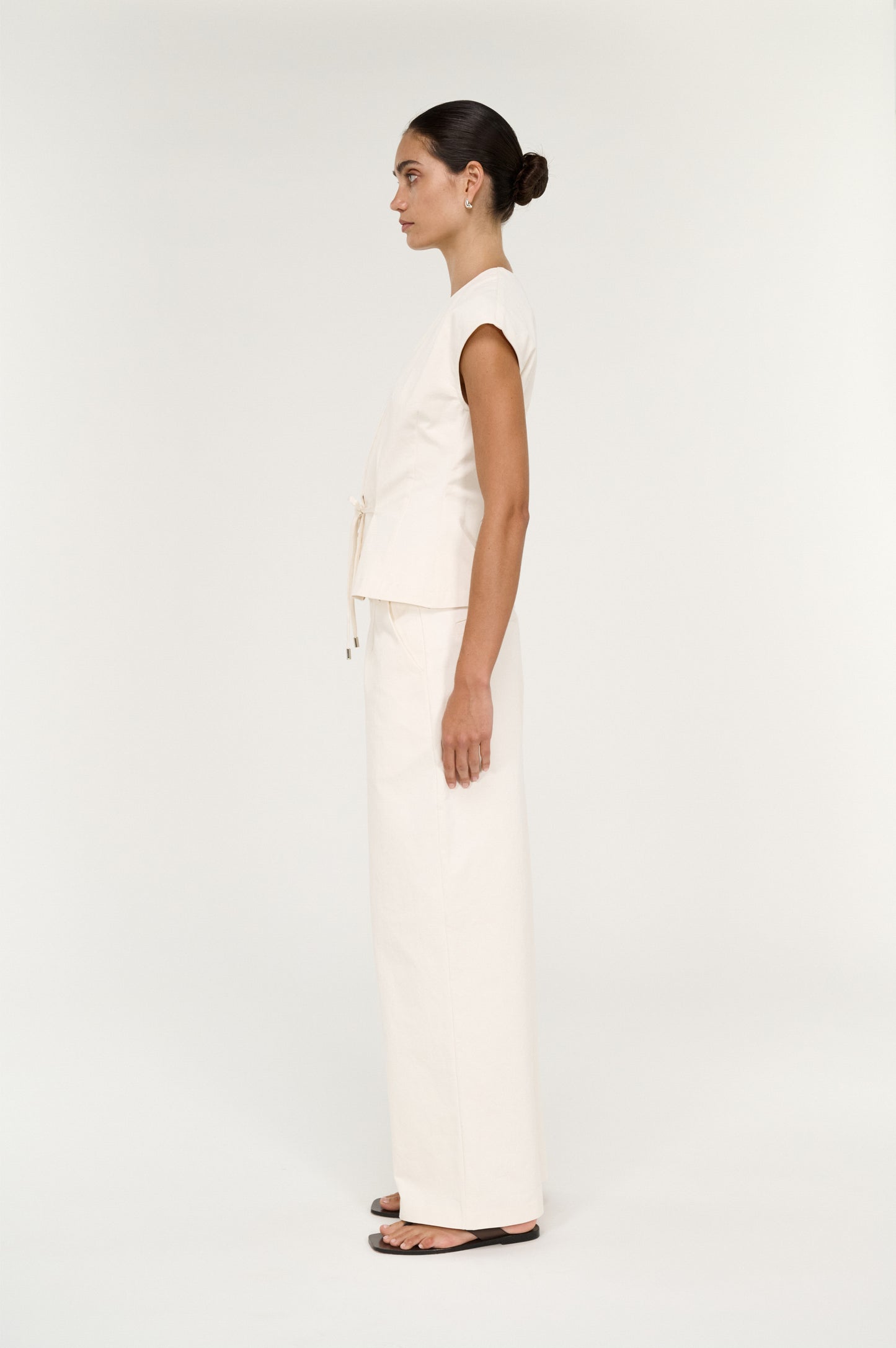 Pre Order SEPTEMBER - Roselle Tie Front Top