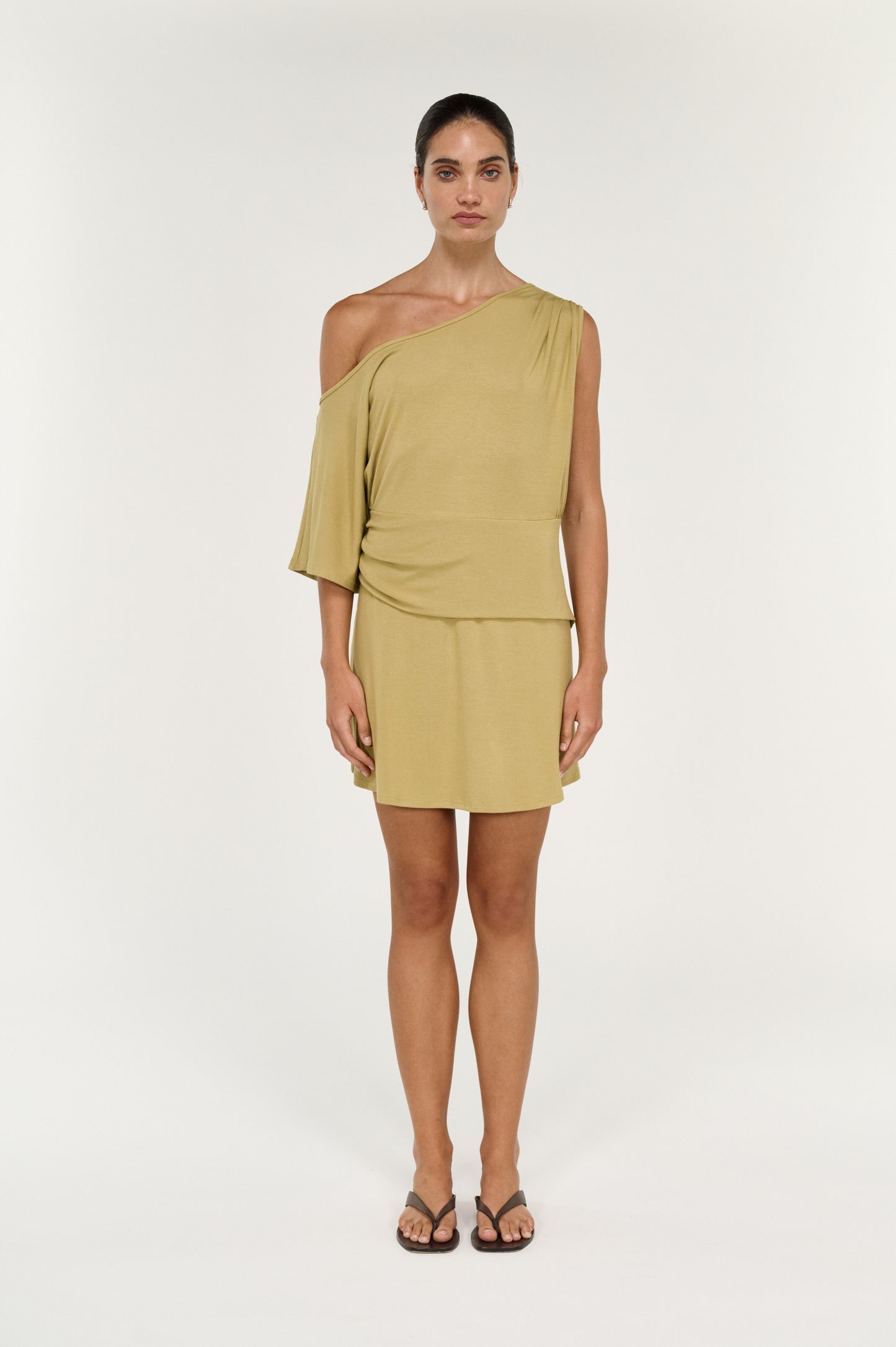 Pre Order OCTOBER - Zera Off Shoulder Mini Dress