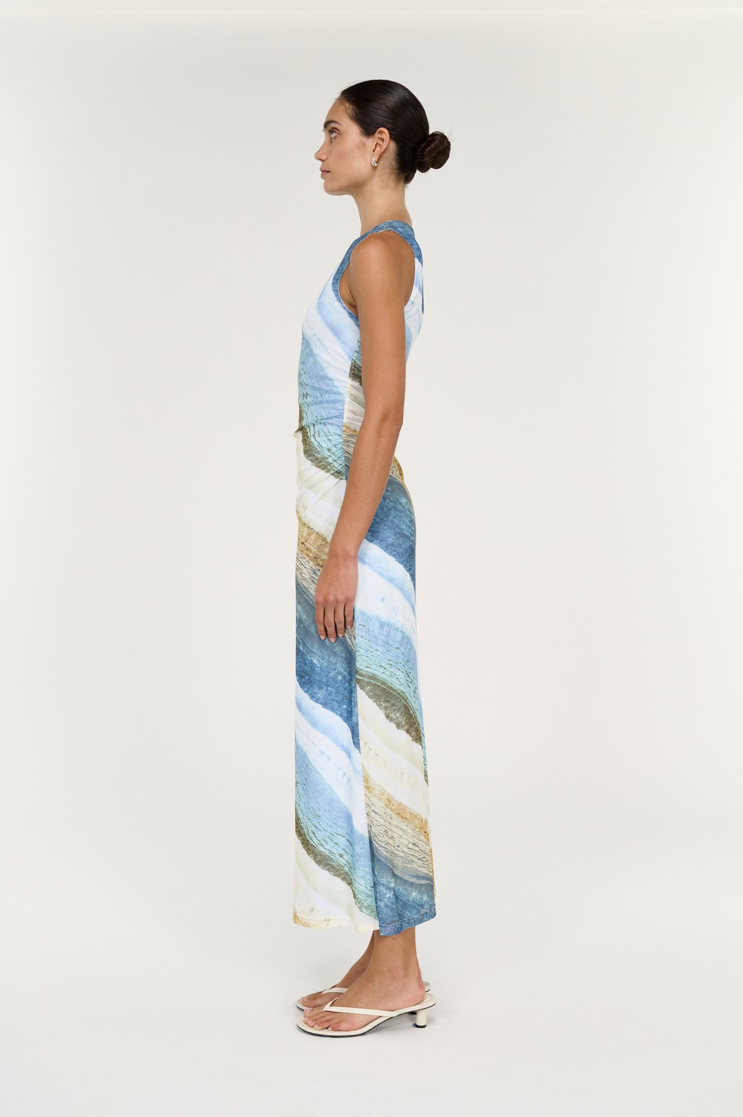 Pre Order OCTOBER - Zelie Mesh Midi Dress