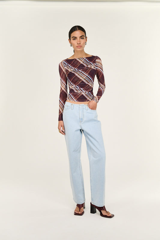 Pre Order - APRIL - Arles Mesh Top