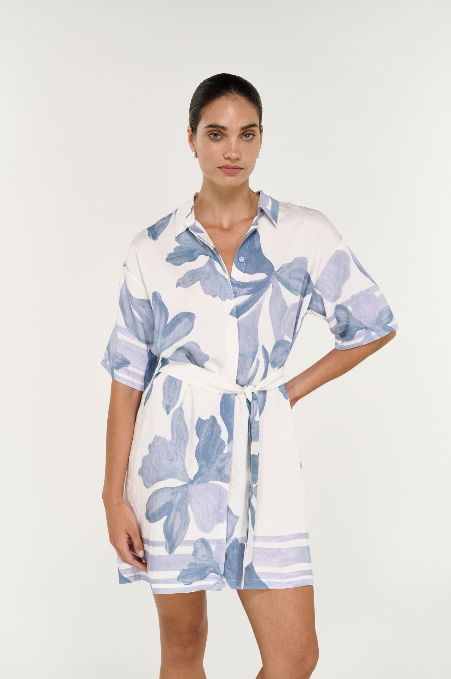 Pre Order OCTOBER - Elody Mini Shirtdress
