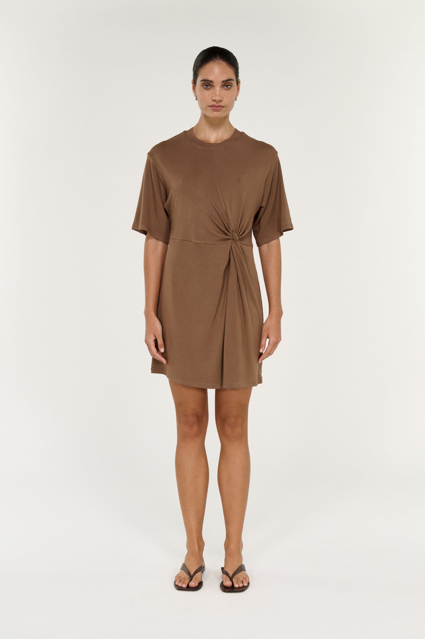 Pre Order OCTOBER - Willow Twist Mini Tee Dress