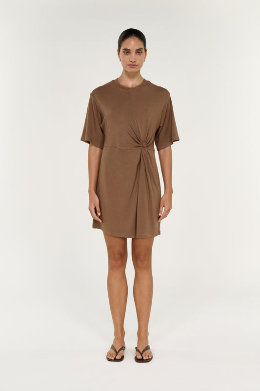 Pre Order OCTOBER - Willow Twist Mini Tee Dress