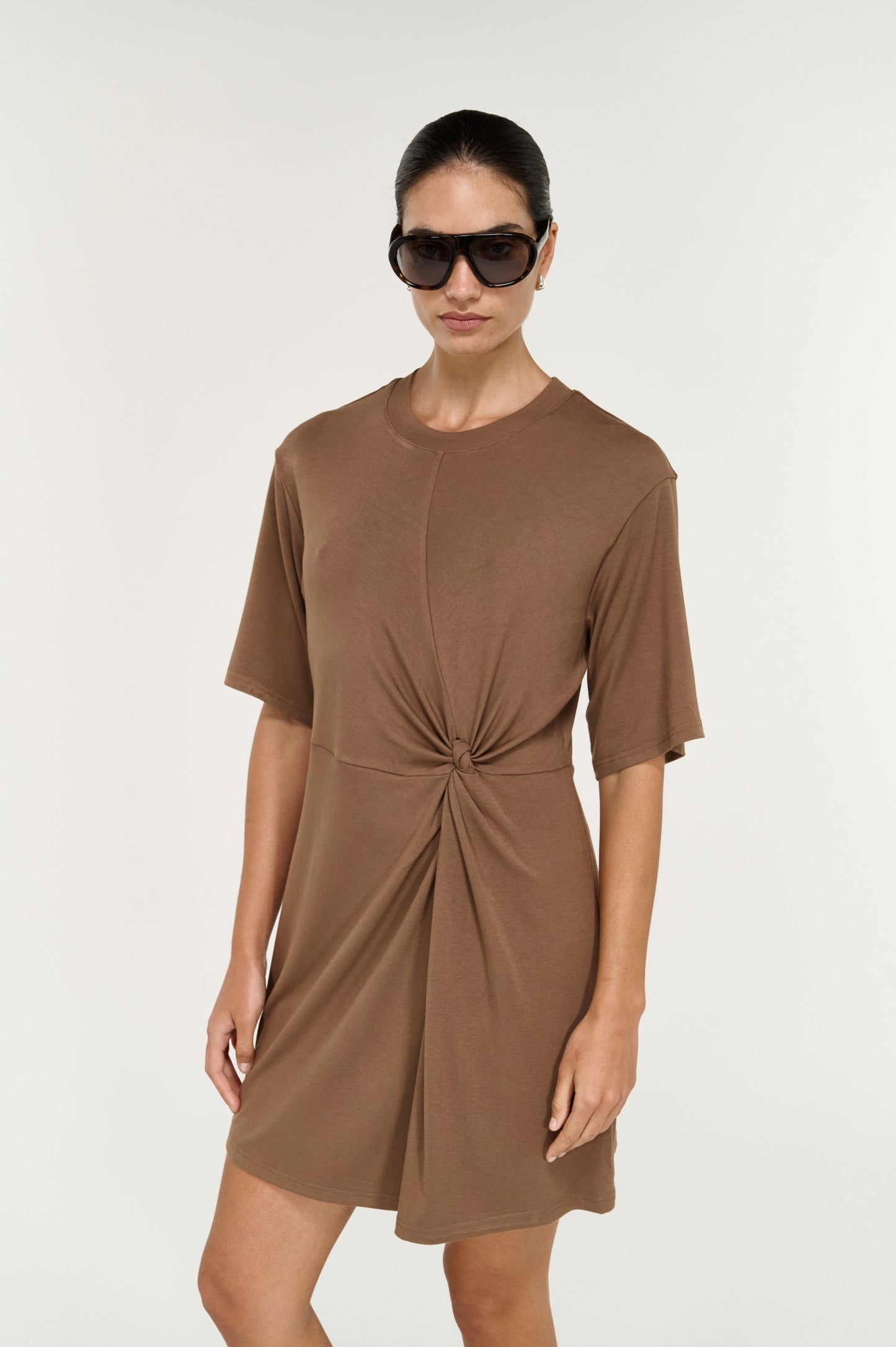 Pre Order OCTOBER - Willow Twist Mini Tee Dress
