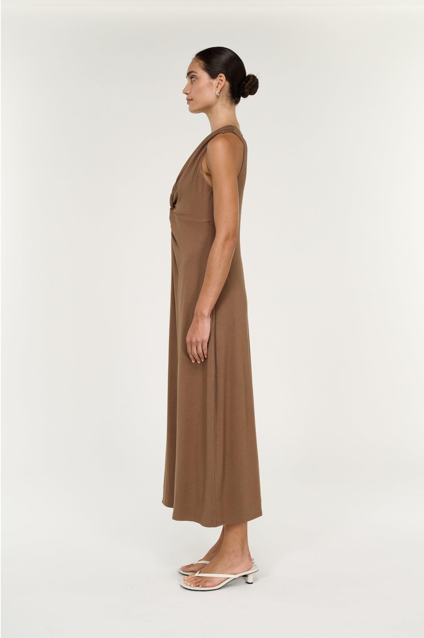 Pre Order OCTOBER - Willow Twist Detail Midi Dress