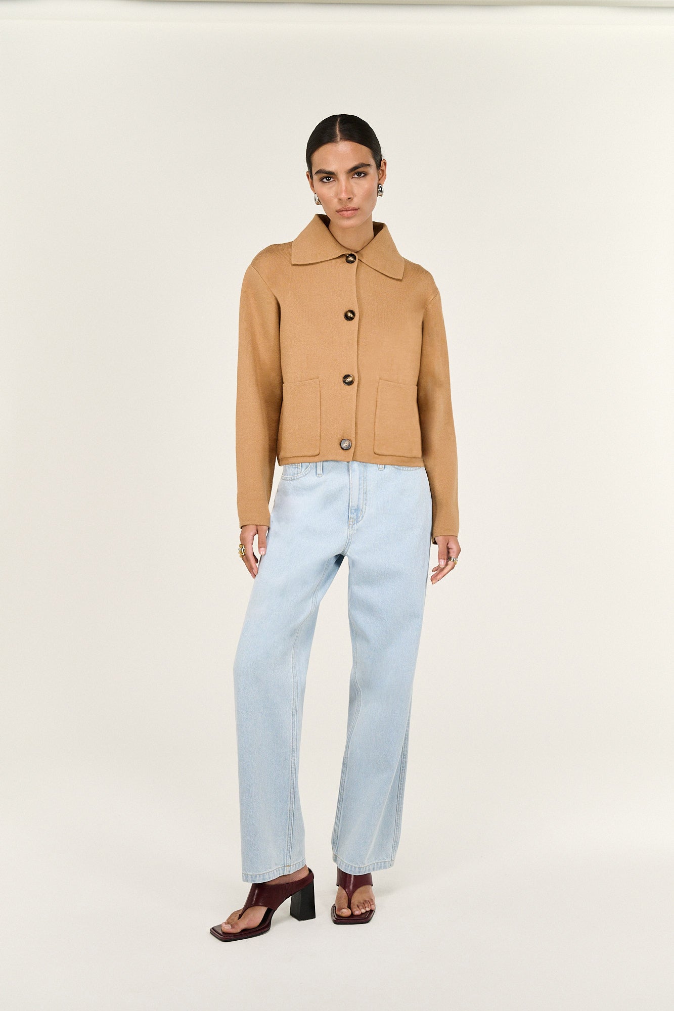 Pre Order - APRIL - Aura Knit Barn Jacket