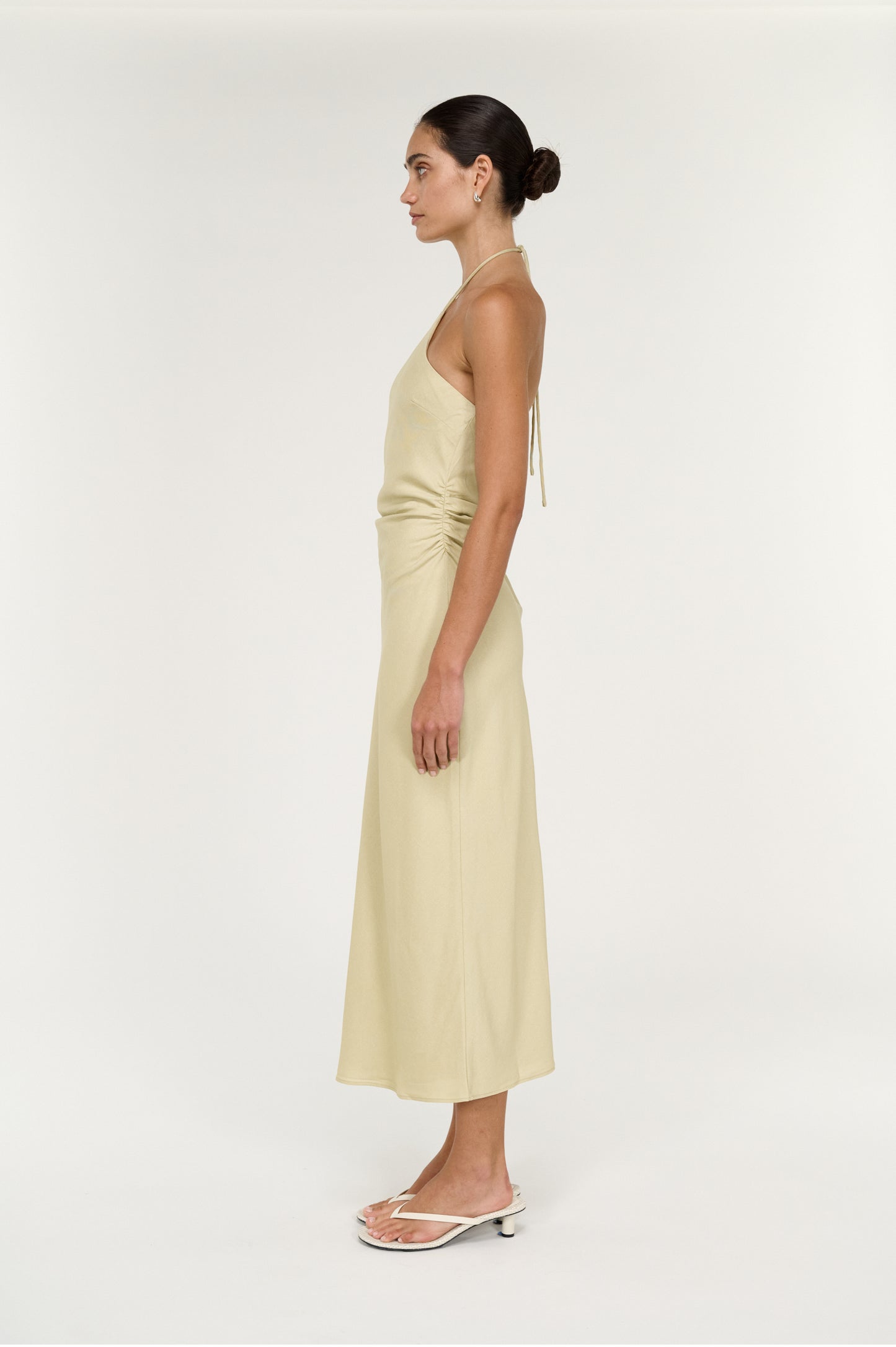 Pre Order OCTOBER - Lunel Halter Midi Dress
