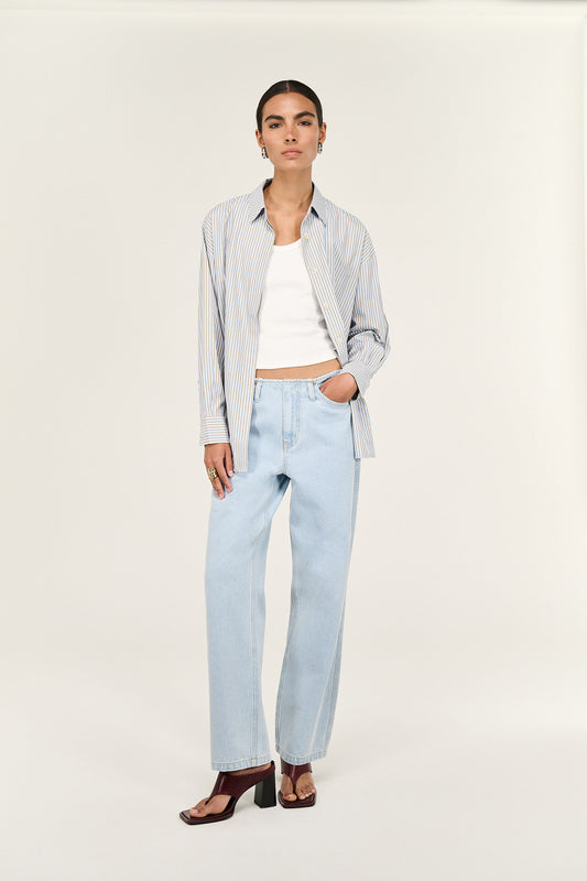 Pre Order - APRIL - Muse Stripe Shirt