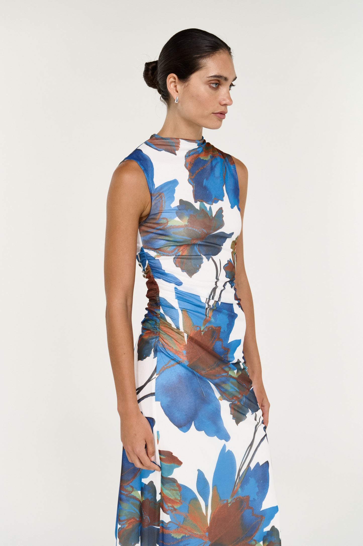 Pre Order OCTOBER - Aria Mesh Midi Dress