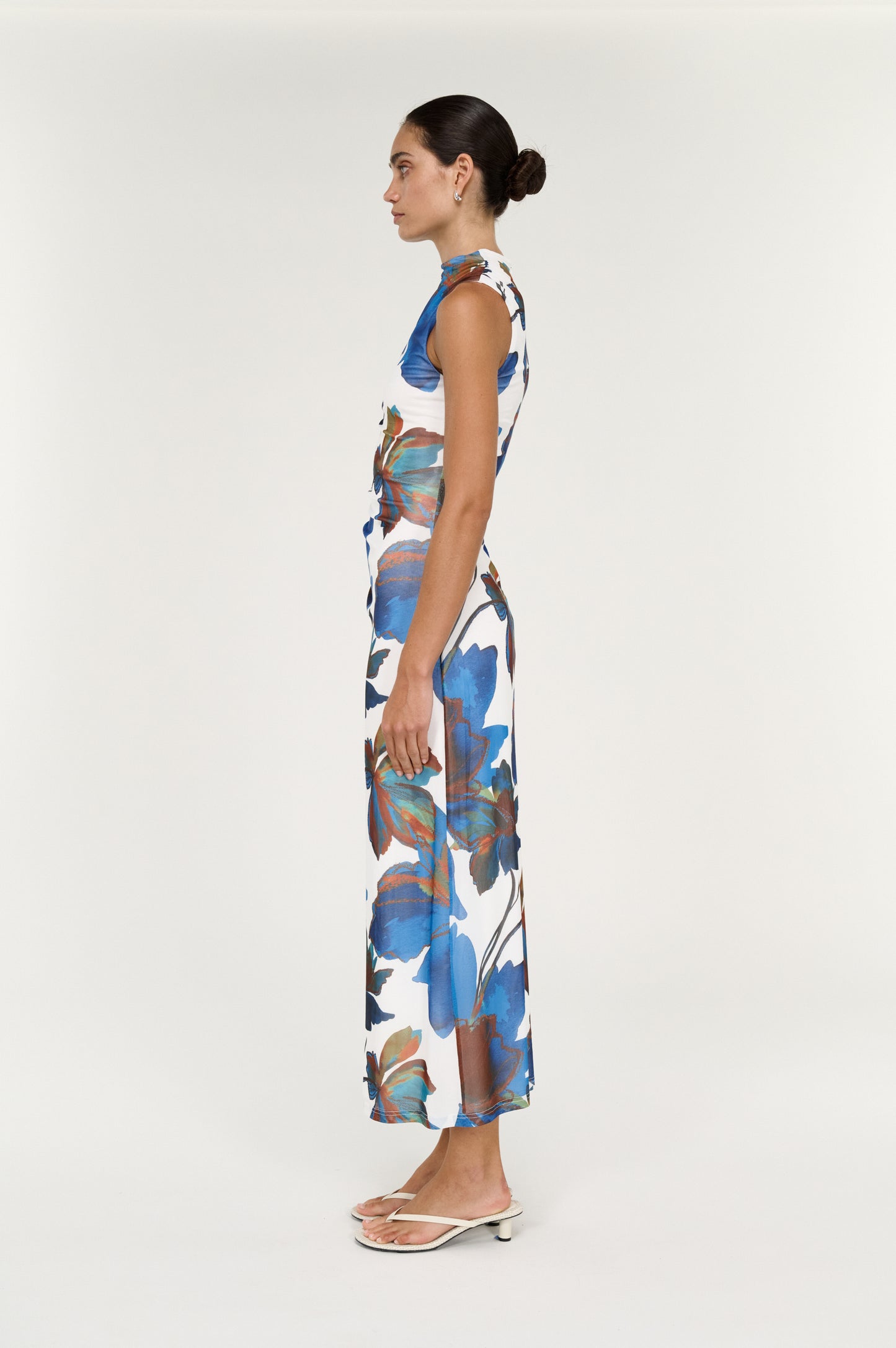 Pre Order OCTOBER - Aria Mesh Midi Dress