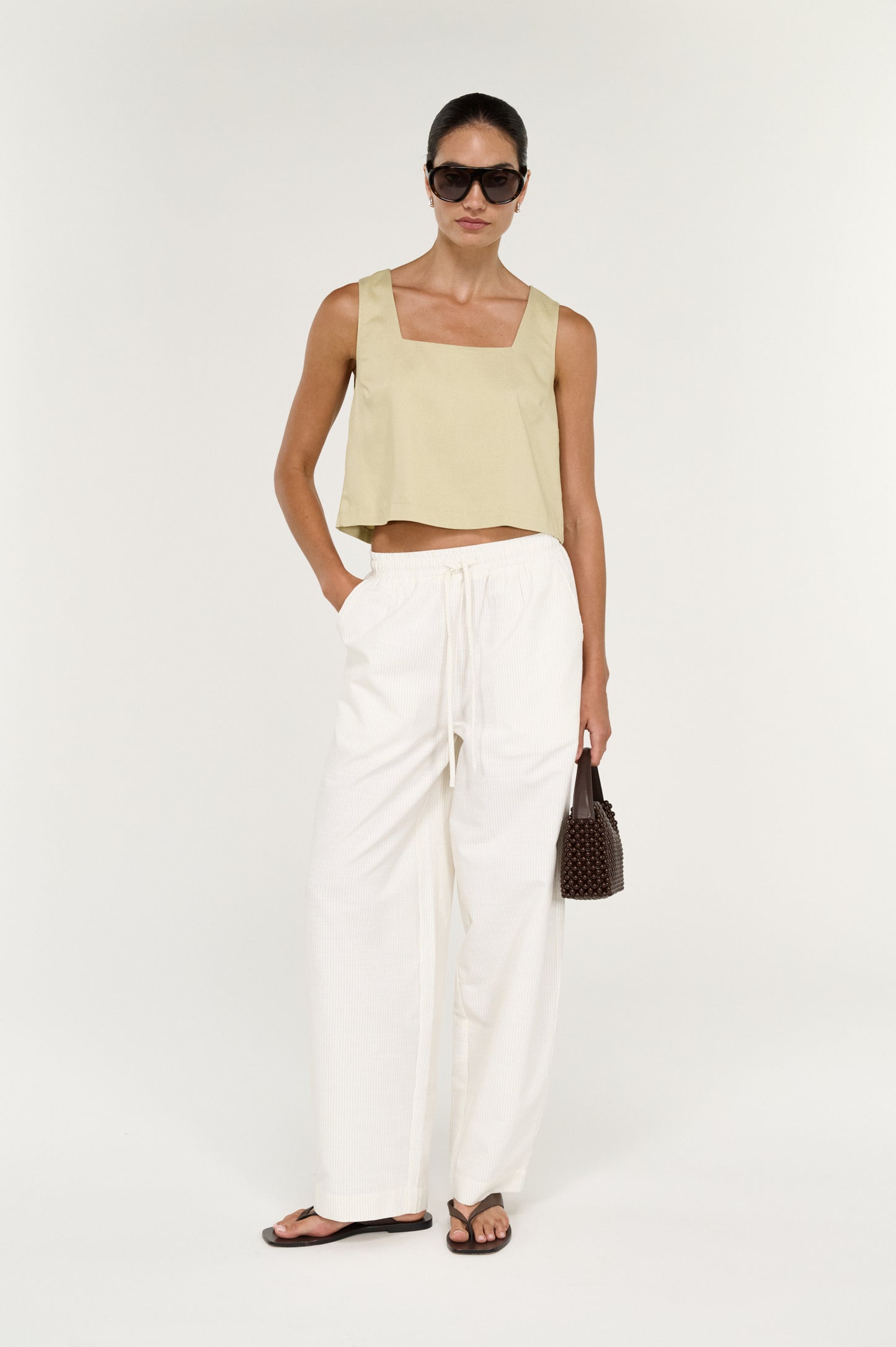 Pre Order OCTOBER - Savina Barrell Leg Pant