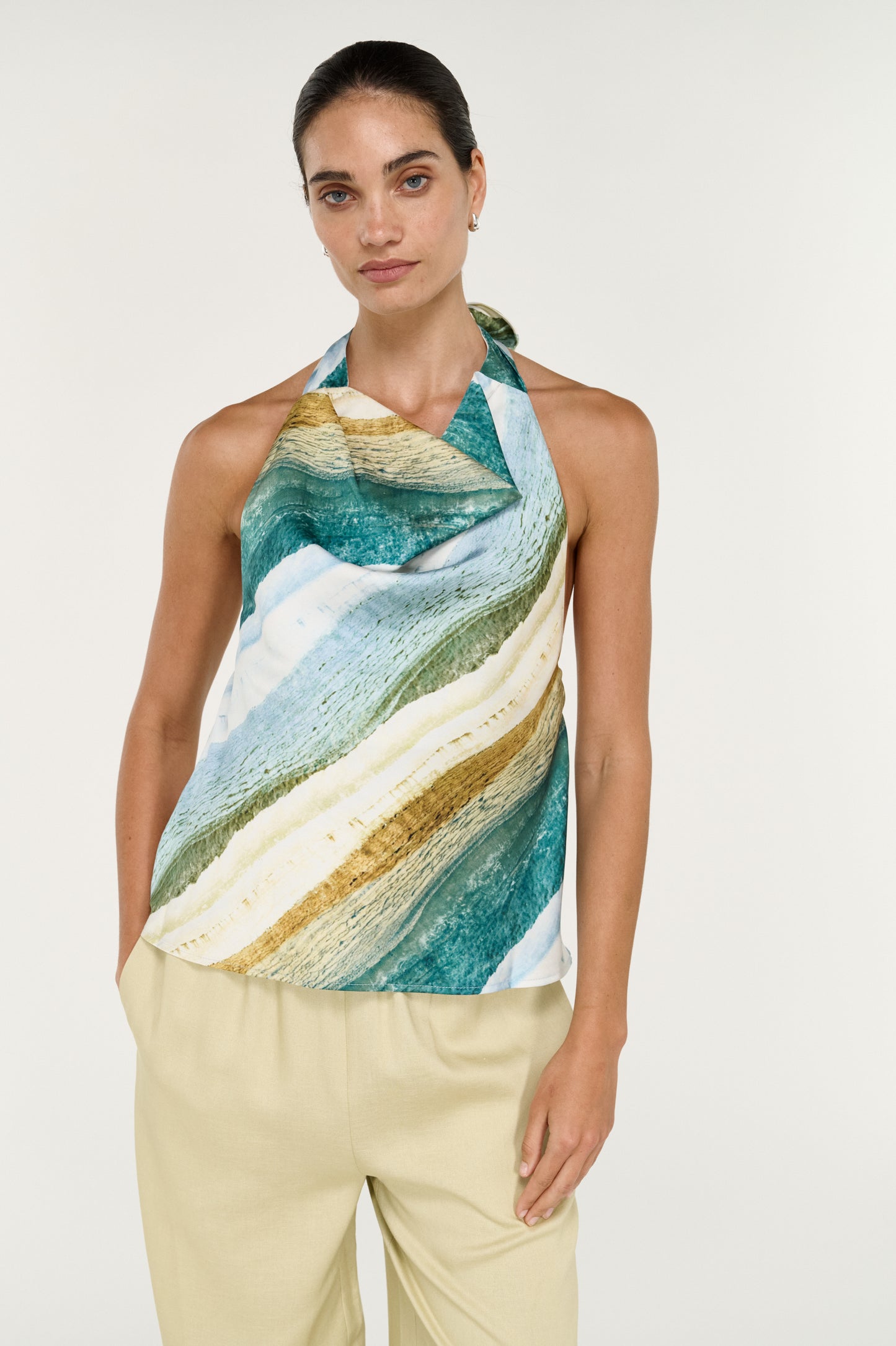 Pre Order OCTOBER - Anara Bias Halter Top