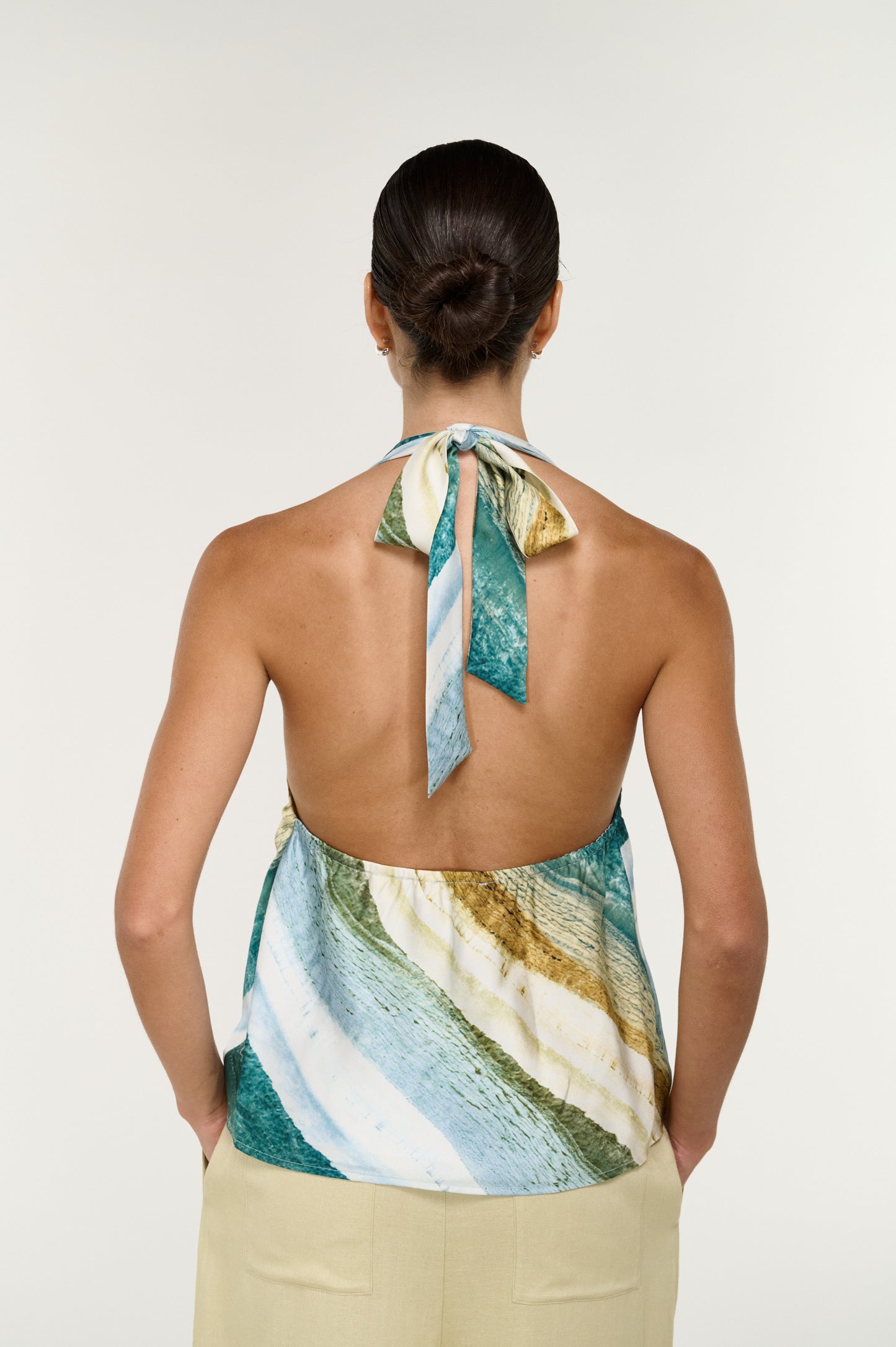 Pre Order OCTOBER - Anara Bias Halter Top