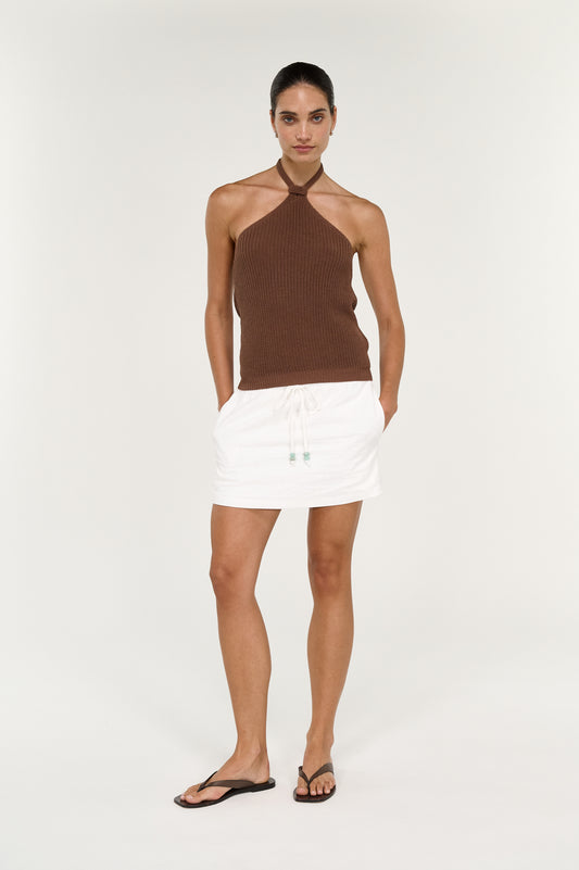 Pre Order OCTOBER - Ariana Halter Knit Top