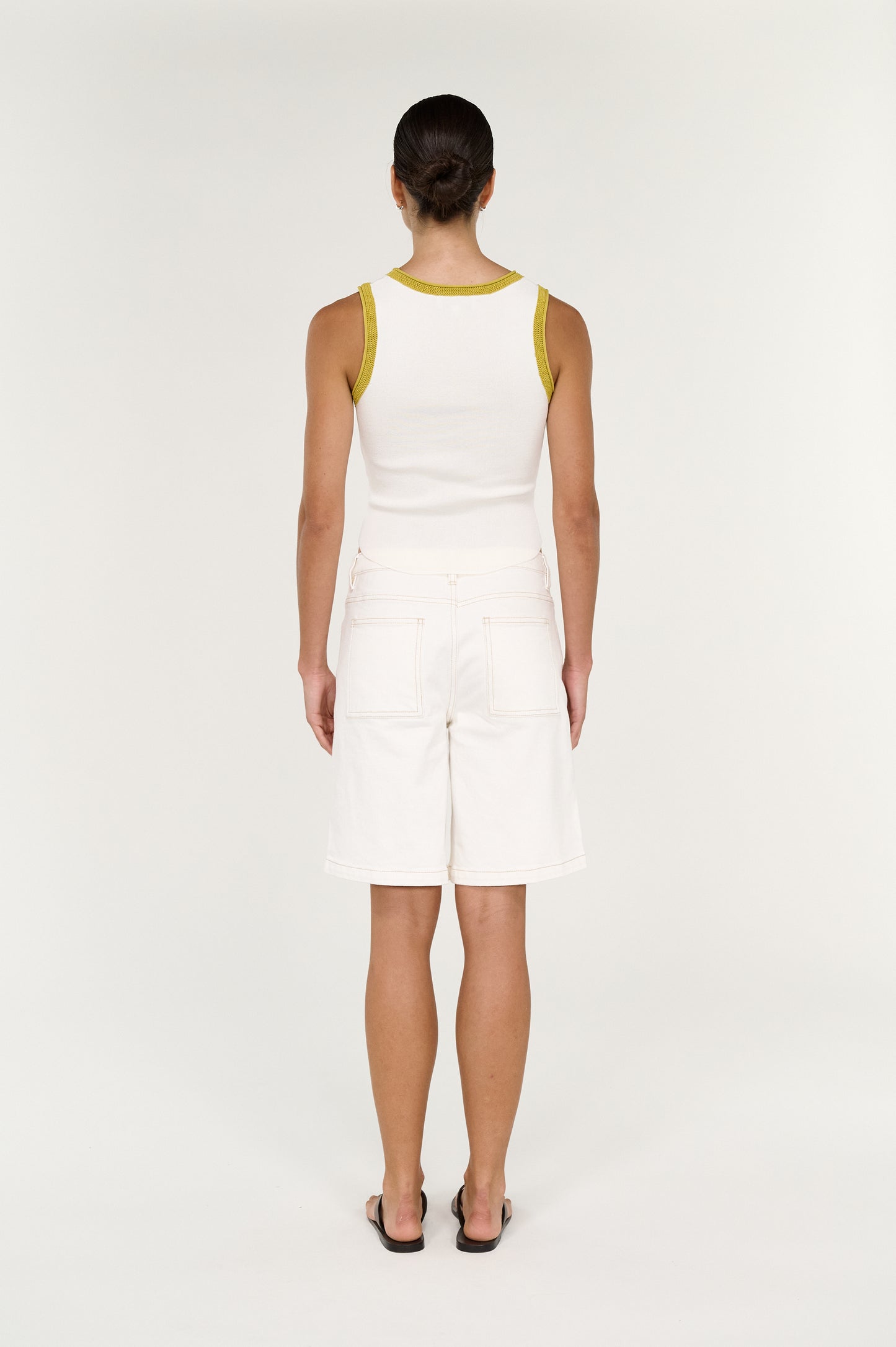 Pre Order OCTOBER - Noemi Contrast Knit Tank