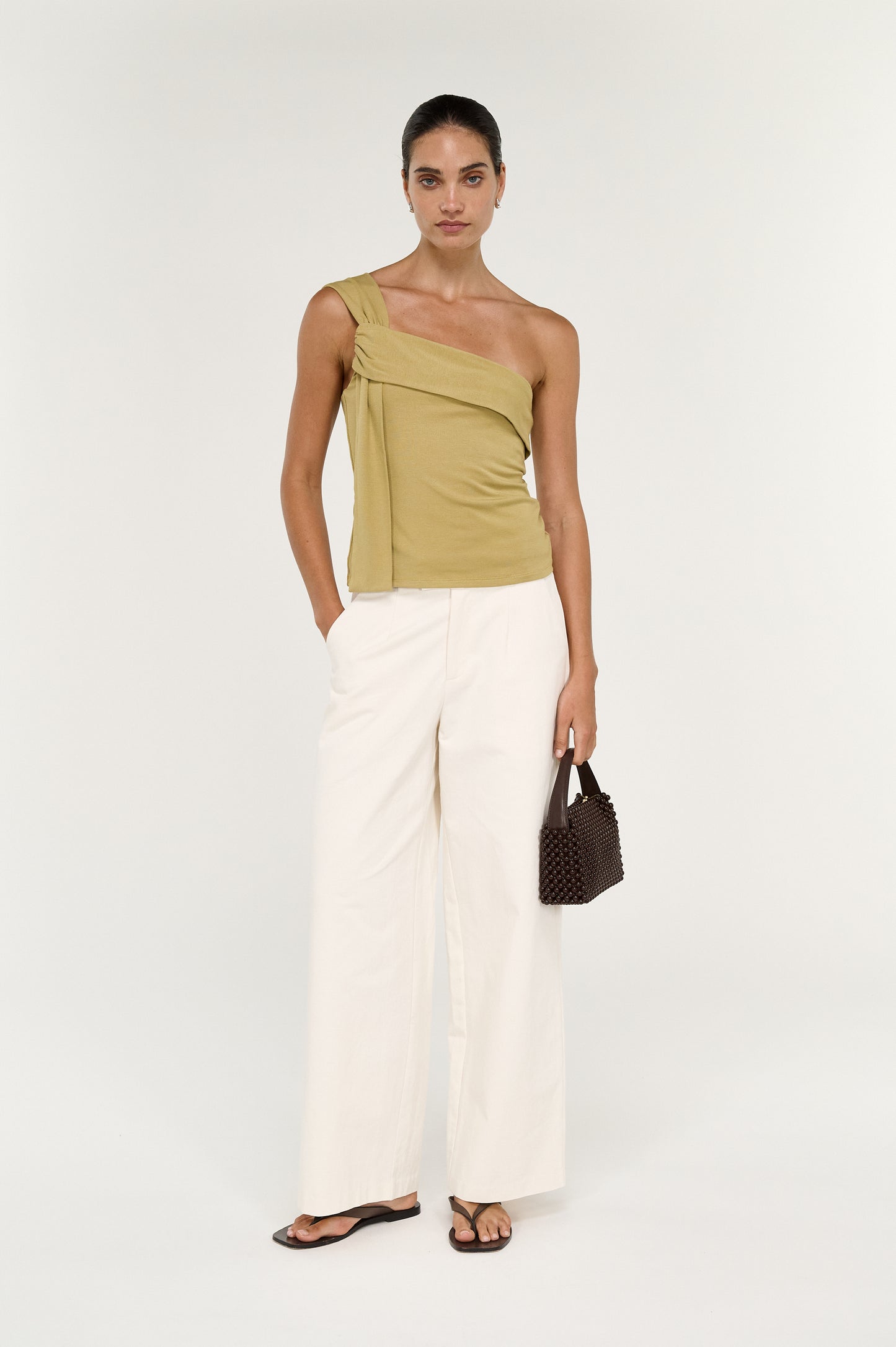 Pre Order OCTOBER - Zera One Shoulder Top