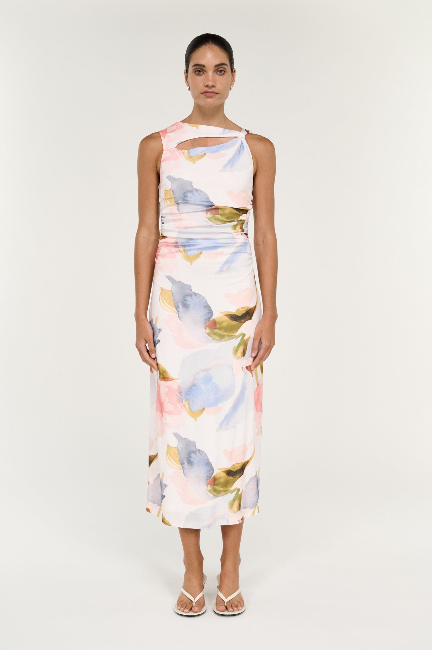 Pre Order SEPTEMBER - Valea Mesh Midi Dress