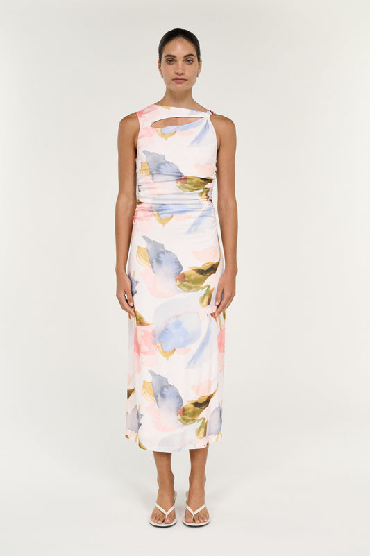 Pre Order SEPTEMBER - Valea Mesh Midi Dress