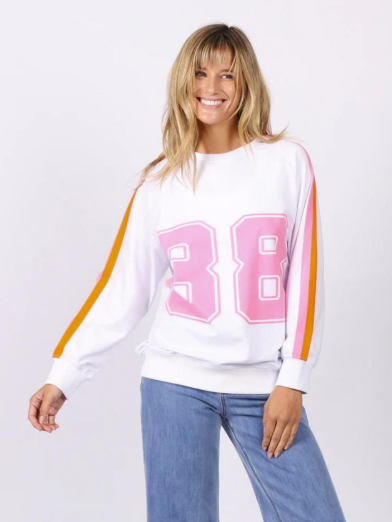 Pre Order OCT - 88 Sweat - White