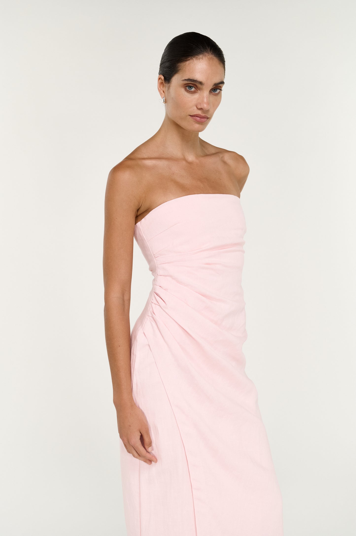 Pre Order SEPTEMBER - Avella Strapless Midi Dress
