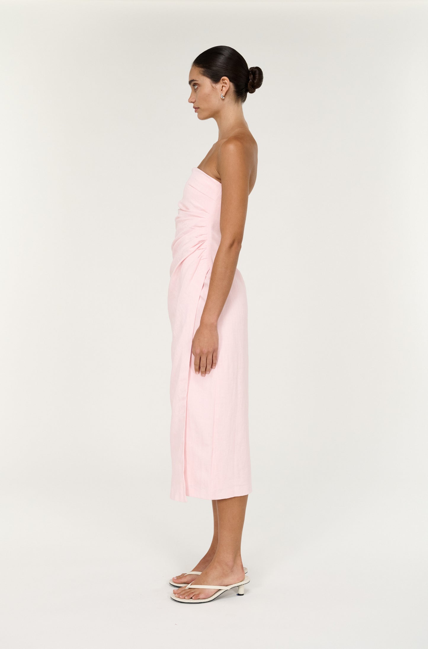 Pre Order SEPTEMBER - Avella Strapless Midi Dress