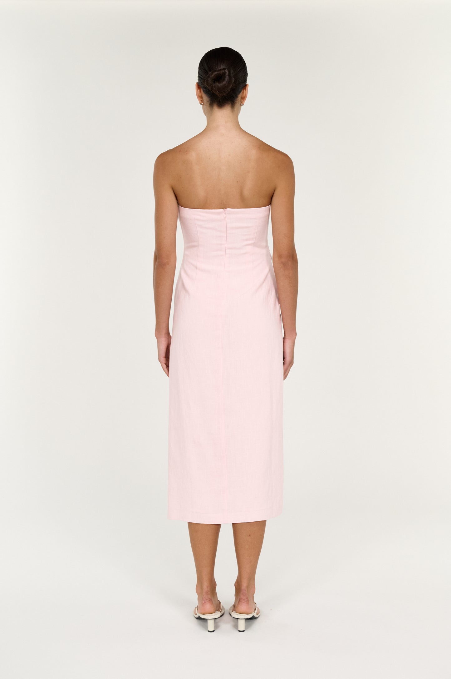 Pre Order SEPTEMBER - Avella Strapless Midi Dress