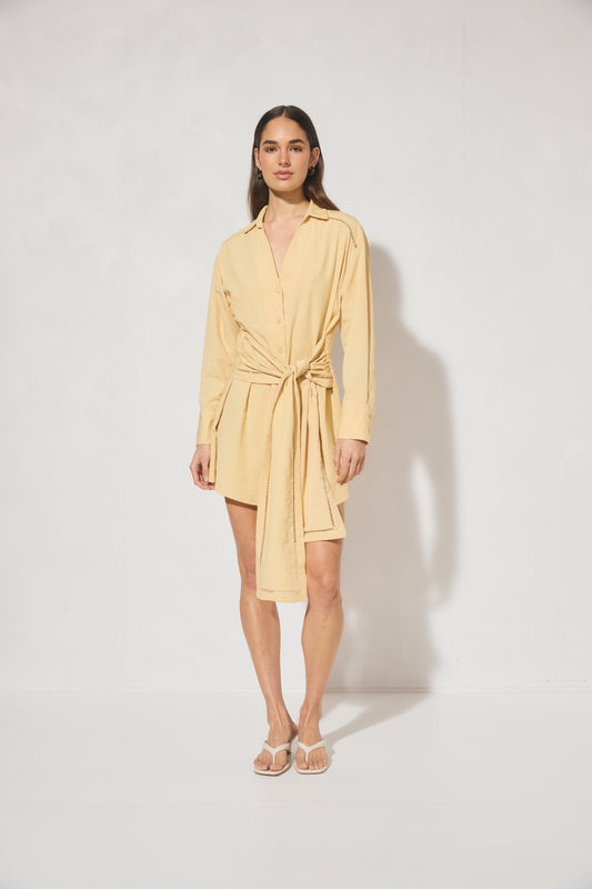 Pre Order FEB - Chiara Mini Dress - Panacotta