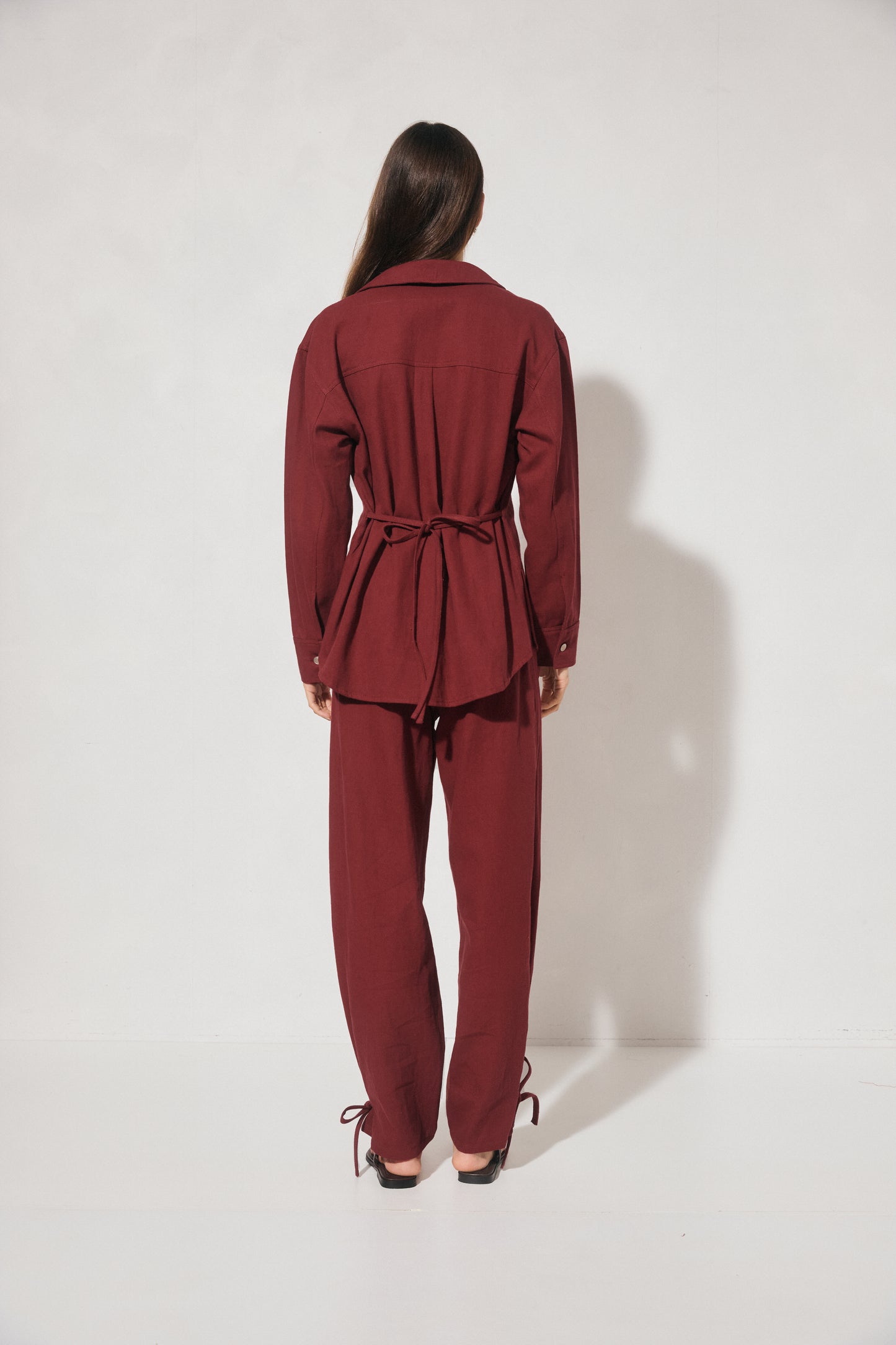 Pre Order MAR - Nova Shirt - Burgundy