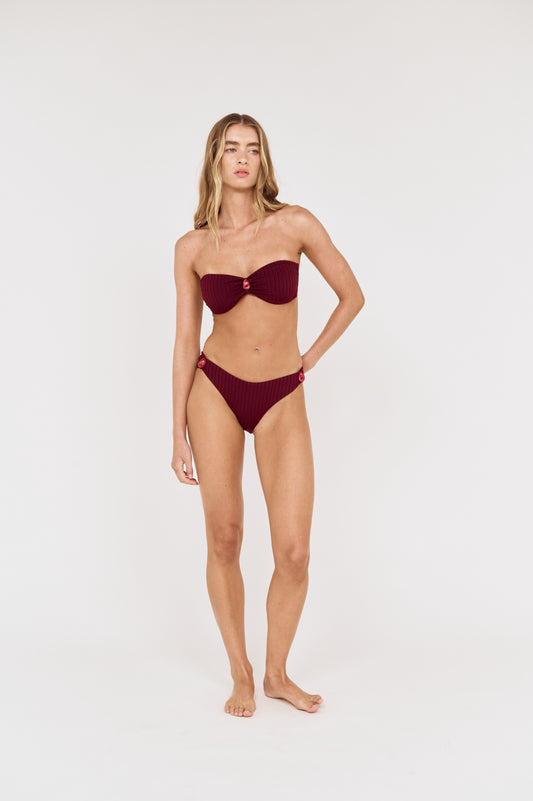 Pre order NOV RESORT - Romina Strapless Bikini Top