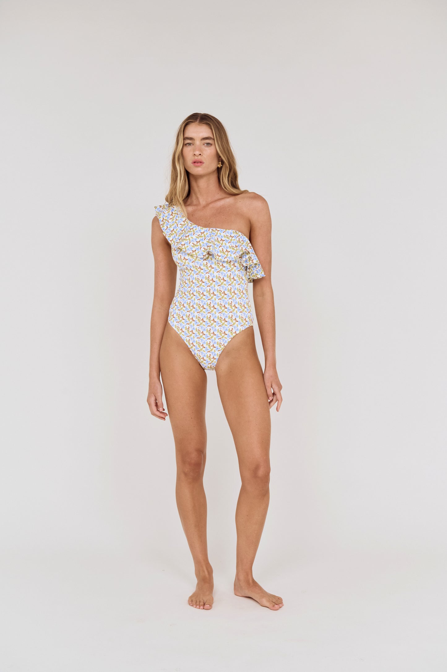 Pre order NOV RESORT - Juliette Ruffle One Shoulder