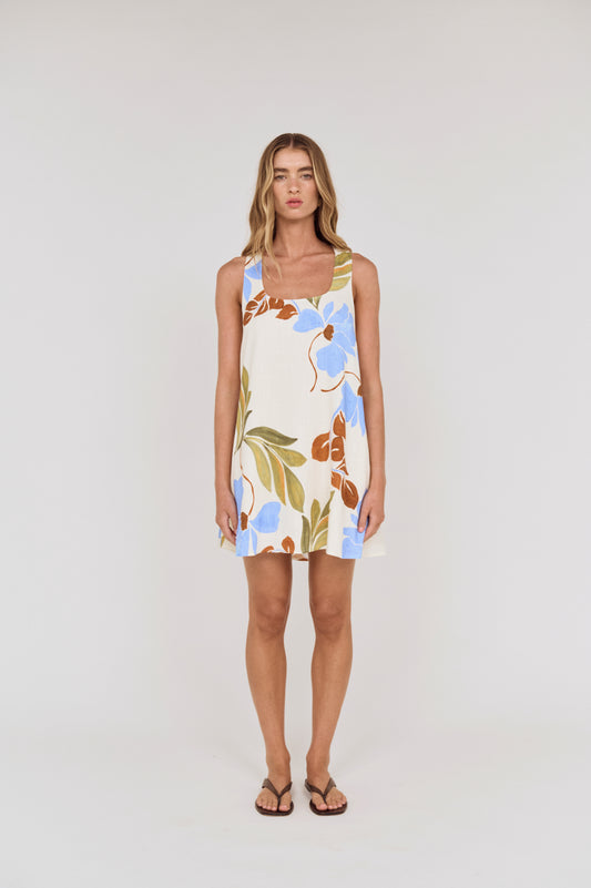 Pre order NOV RESORT - Juliette Square Neck Cami Dress