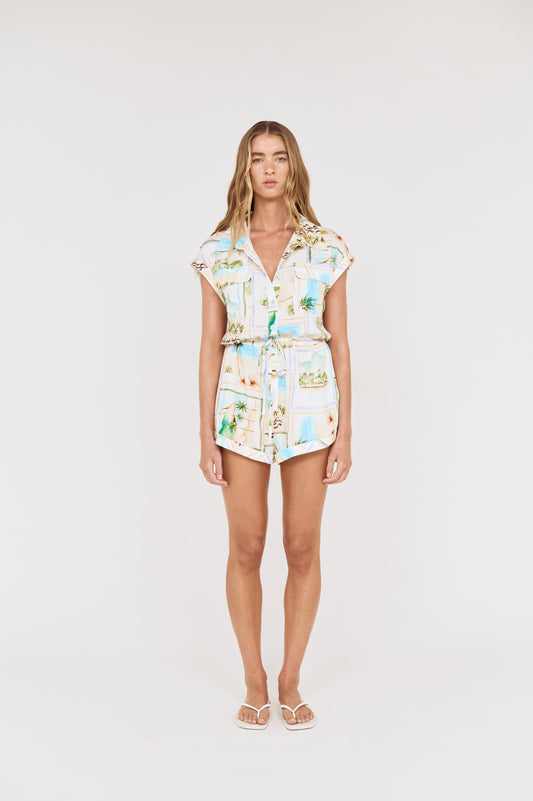 Pre order OCT RESORT - Viva Playsuit