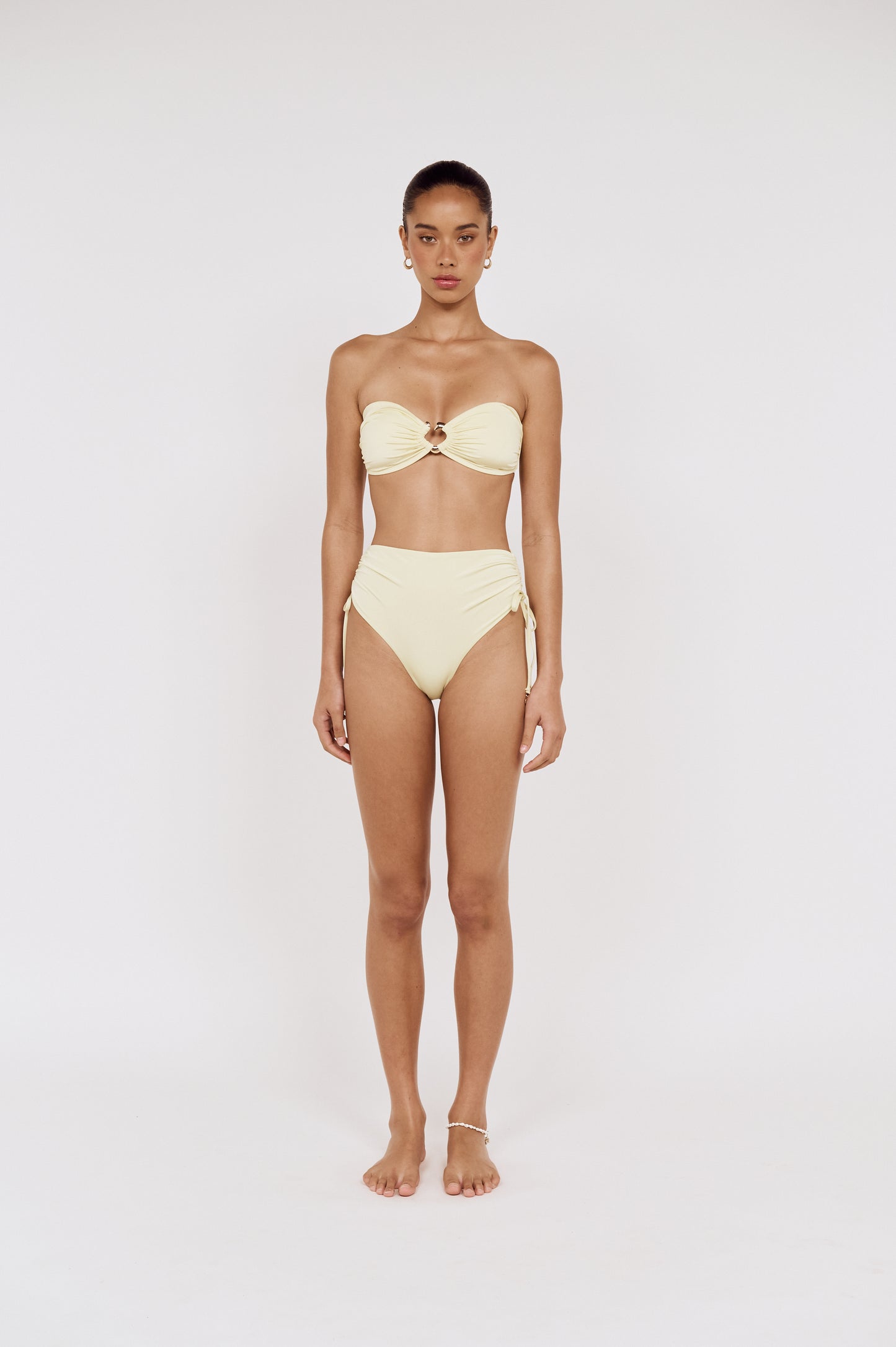Pre order MAR - Rosalia Ruched Bikini Bottoms