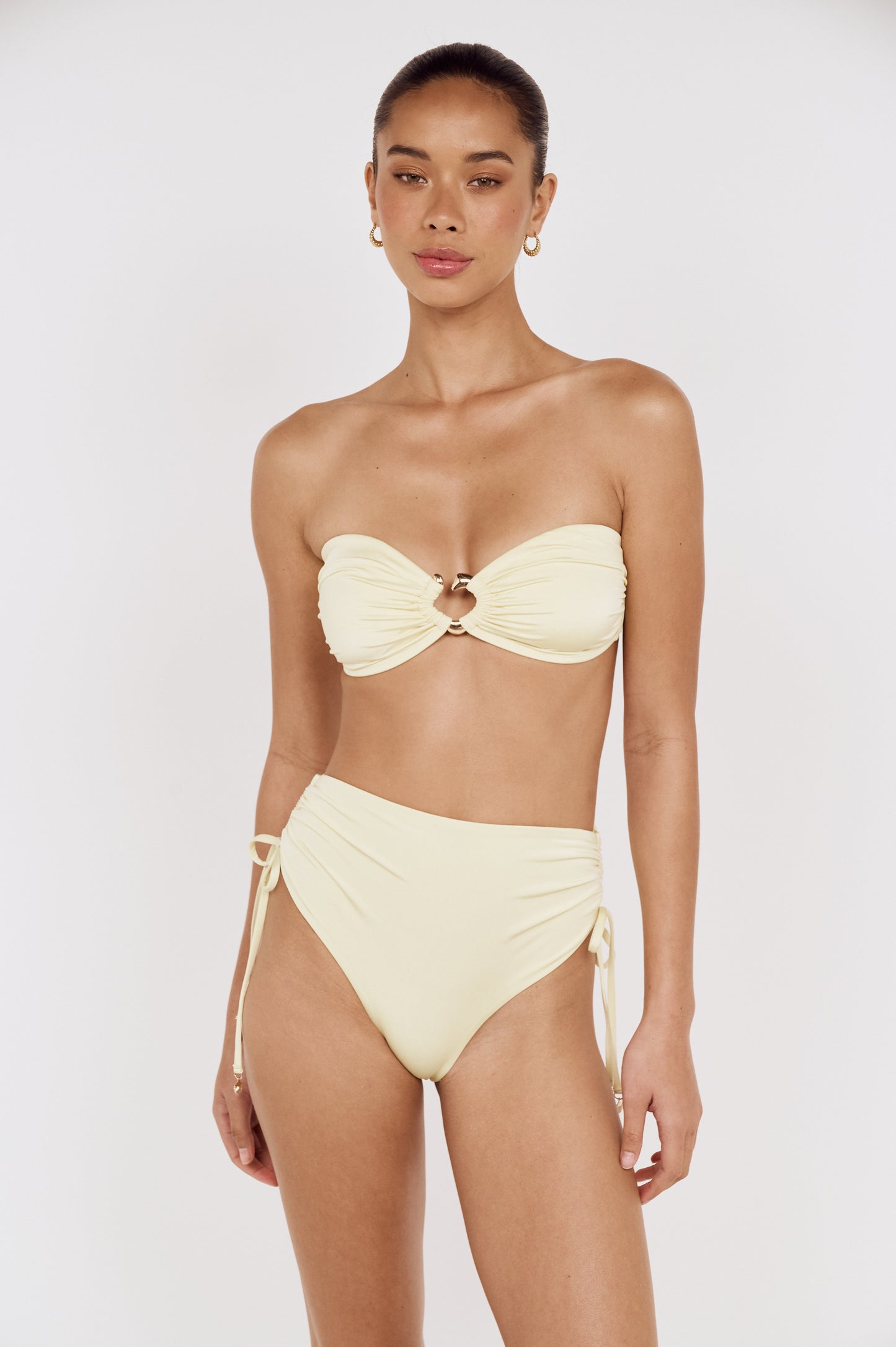 Pre order MAR - Rosalia Ruched Bikini Bottoms