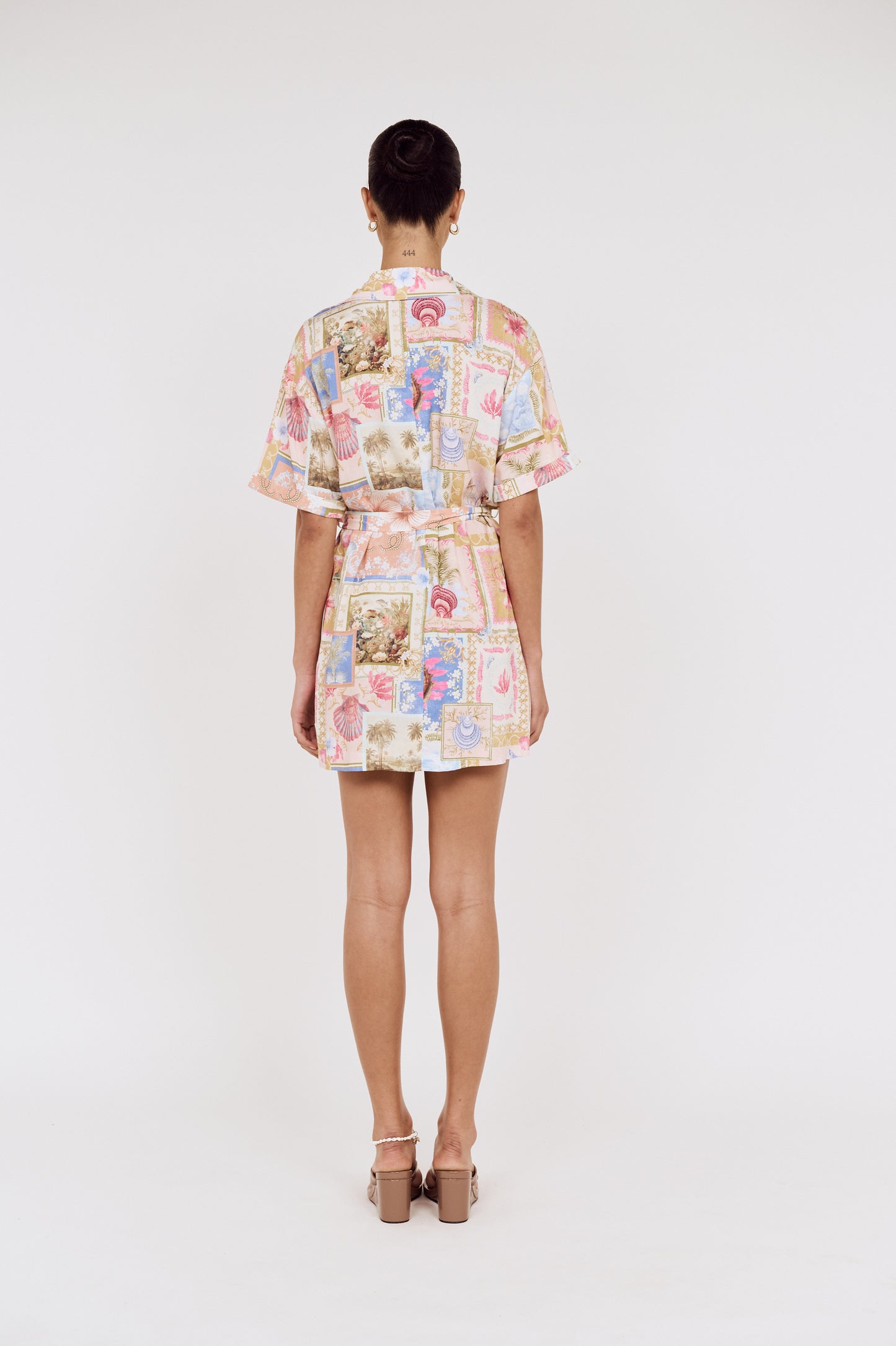 Pre order MAR - Georgina Mini Shirt Dress