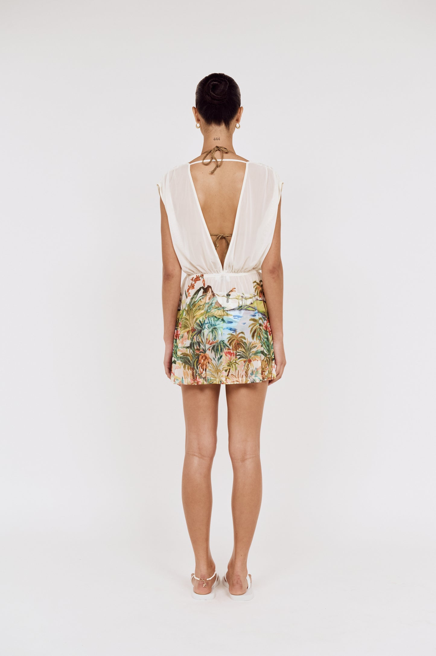 Pre order FEB - Kamil Tie Waist Mini Dress