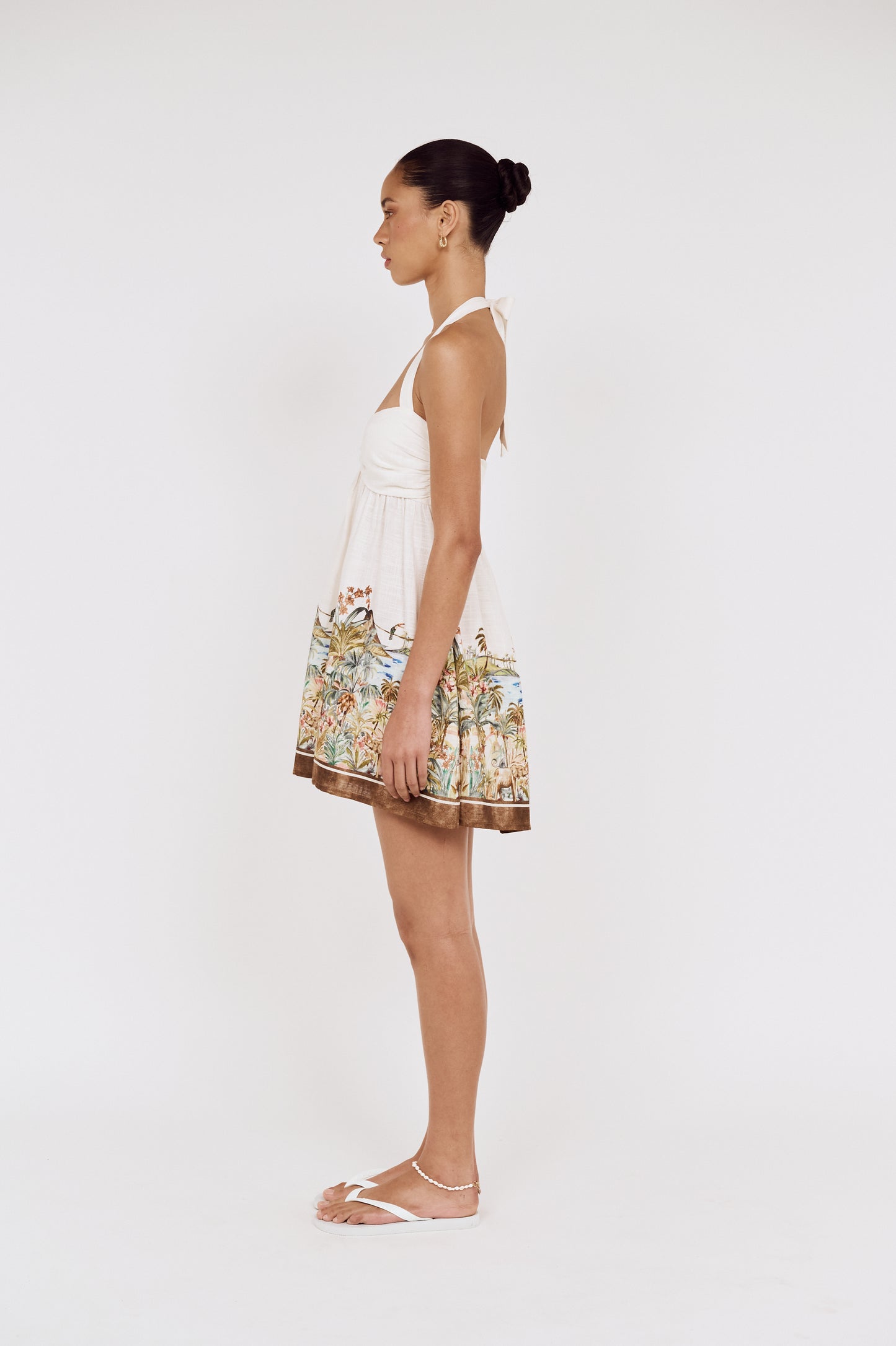 Pre order FEB - Kamil Halter Mini Dress