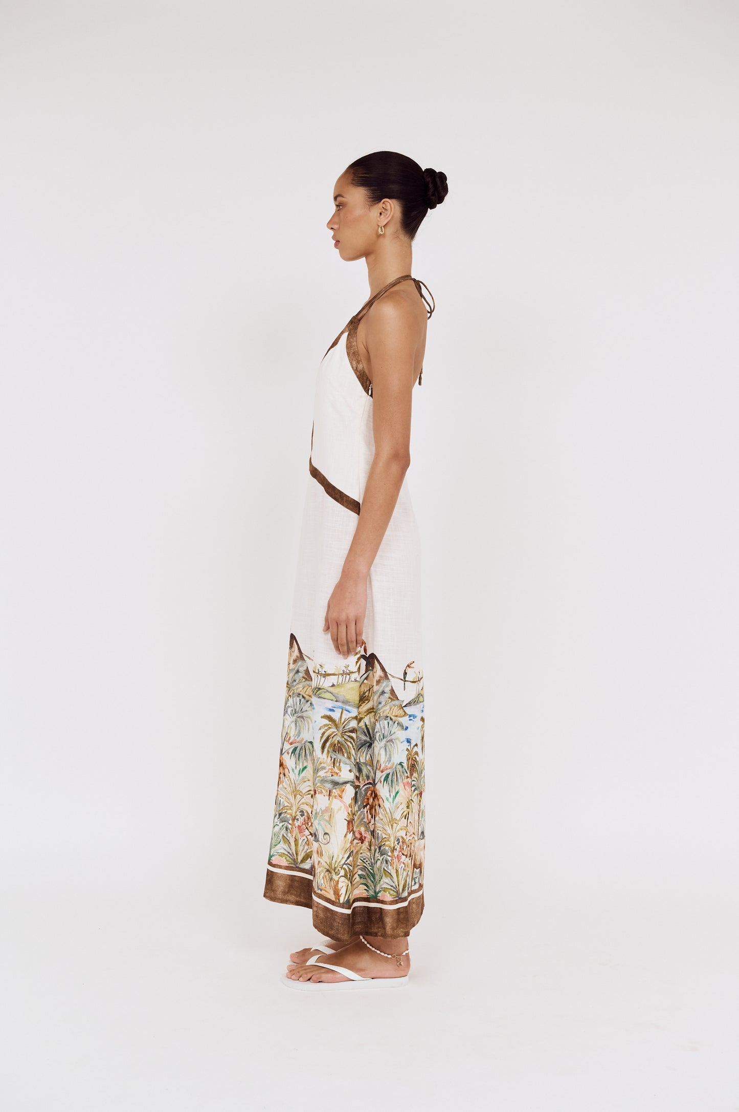 Pre order FEB - Kamil Halter Maxi Dress