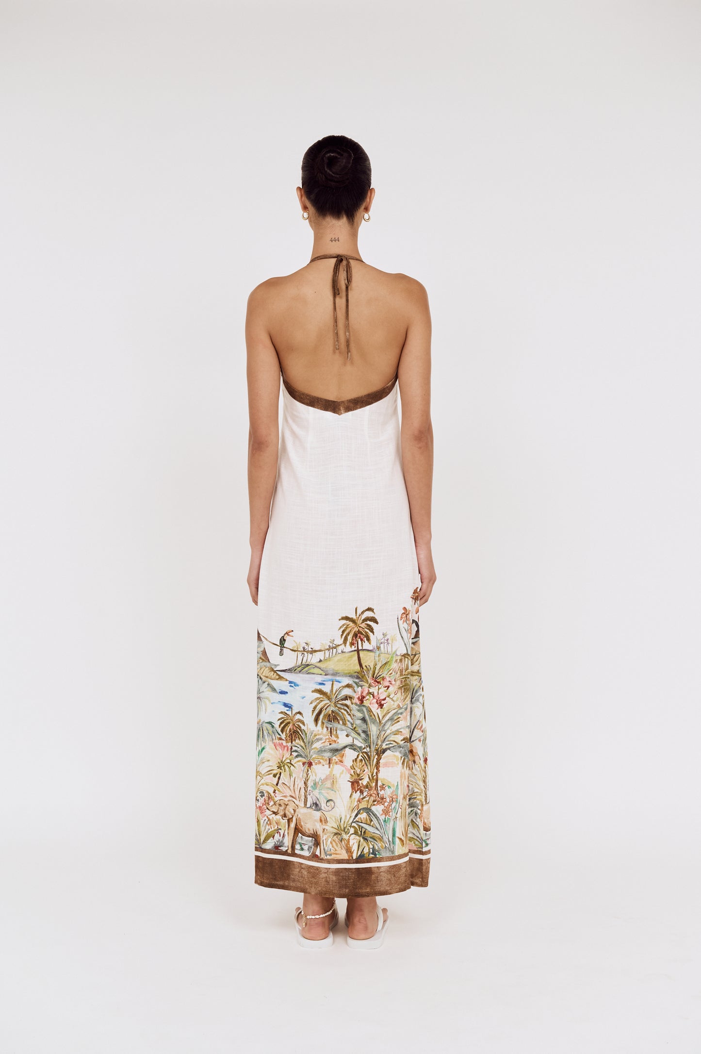 Pre order FEB - Kamil Halter Maxi Dress
