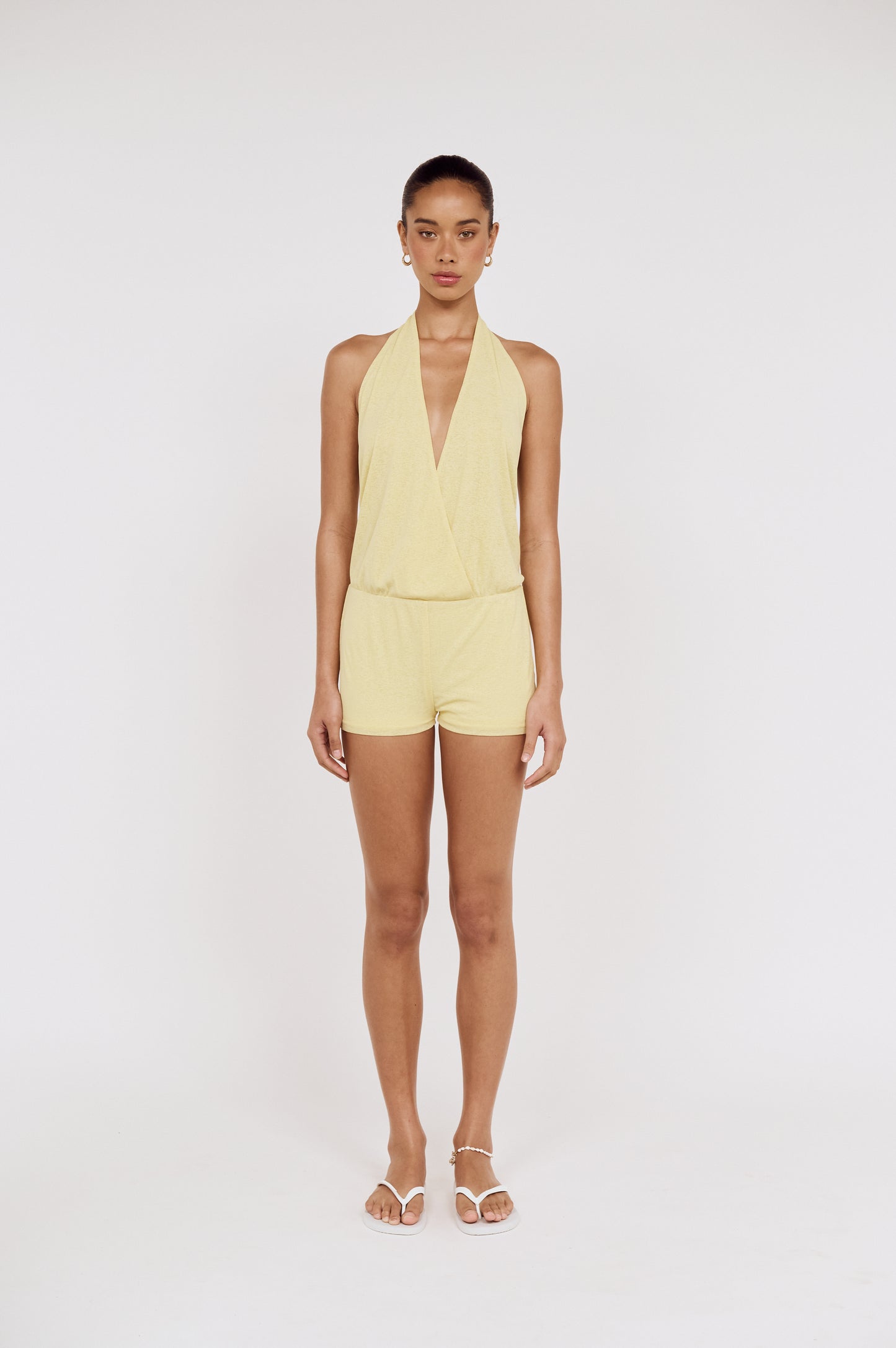 Pre order FEB - Missy Halter Playsuit