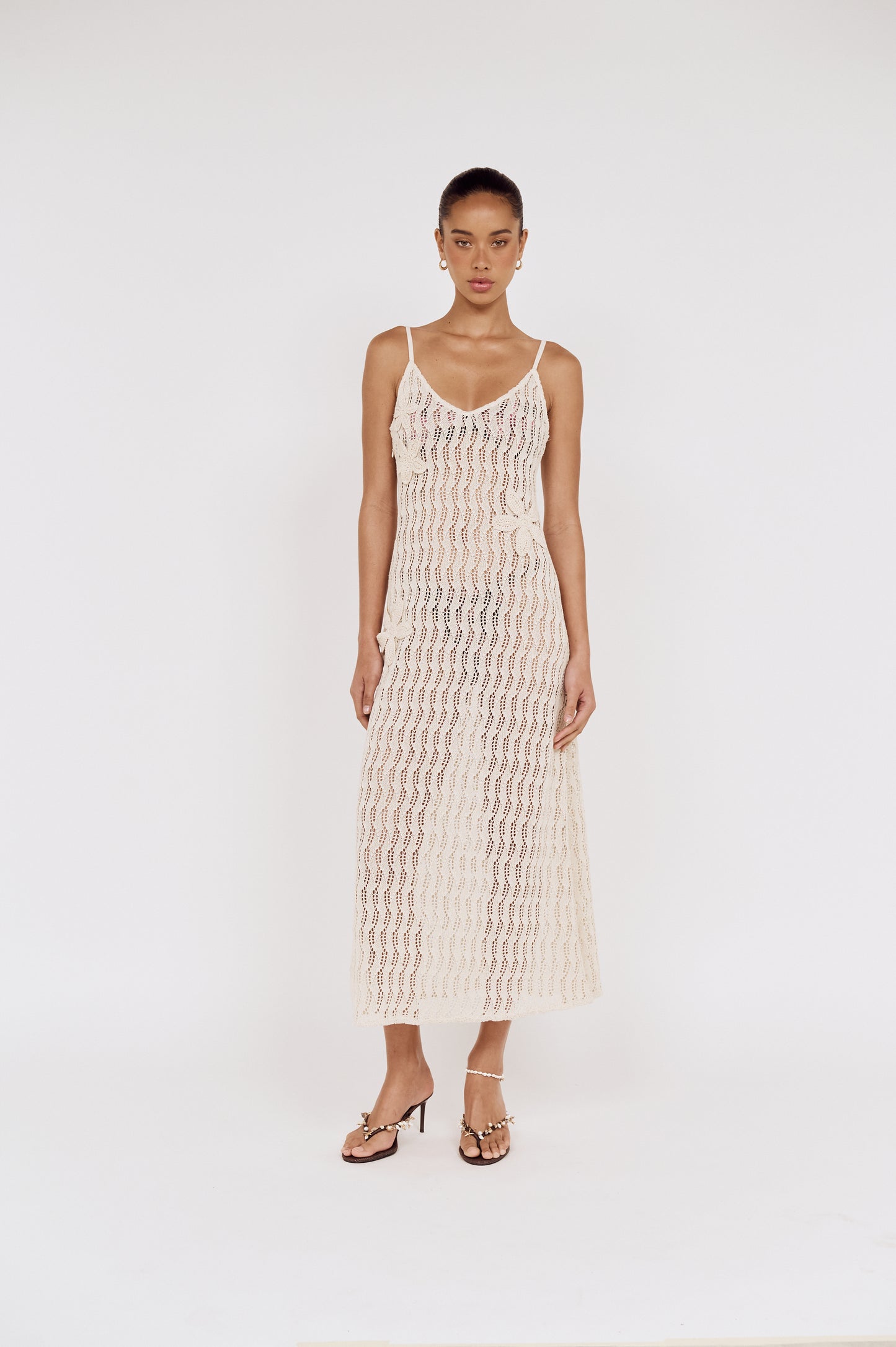 Pre order JAN - Britney Crochet Maxi Dress