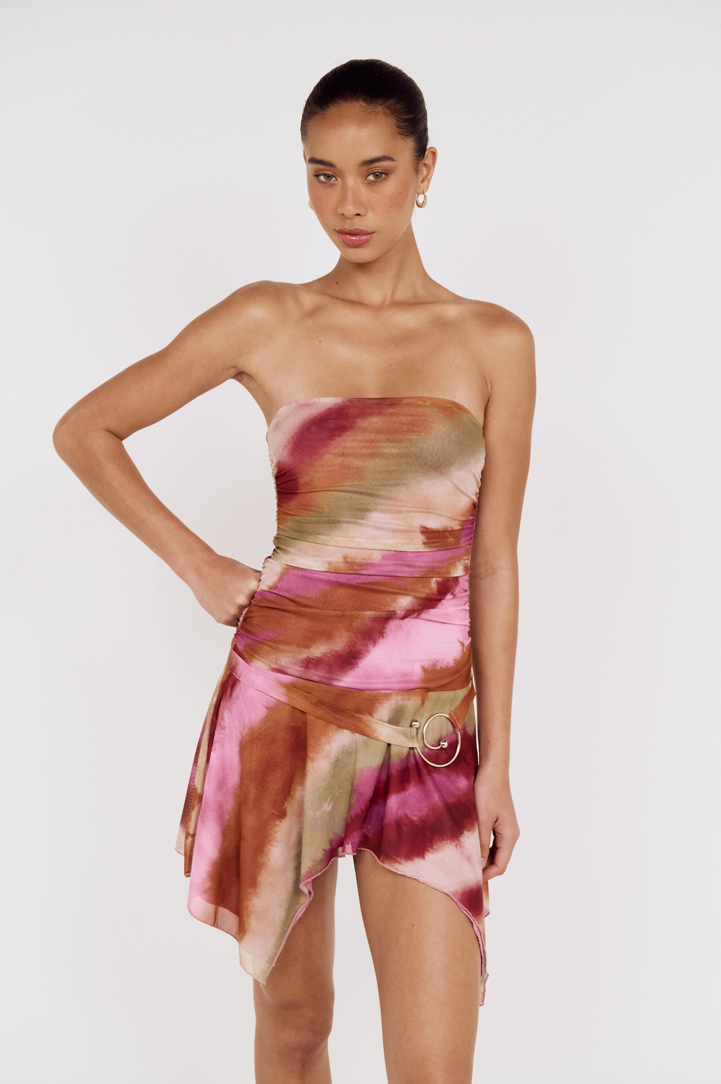 Pre order MAR - Carly Hanky Mini Dress