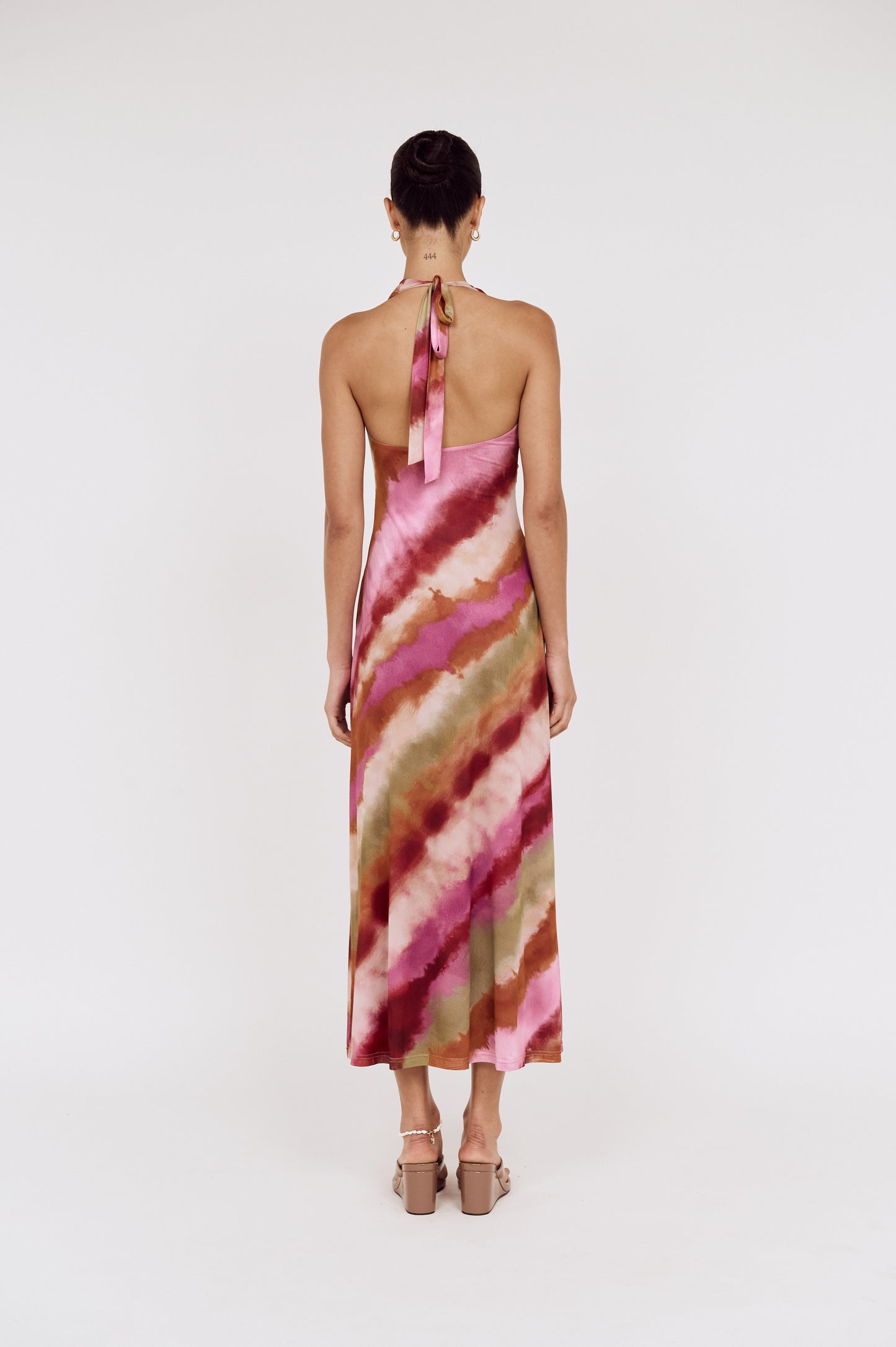 Pre order MAR - Carly Plunge Maxi Dress